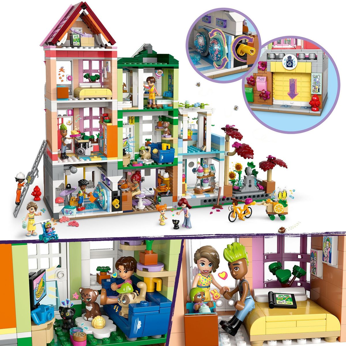 LEGO Friends 42670 - Les Appartements et Boutiques de HeartLake City