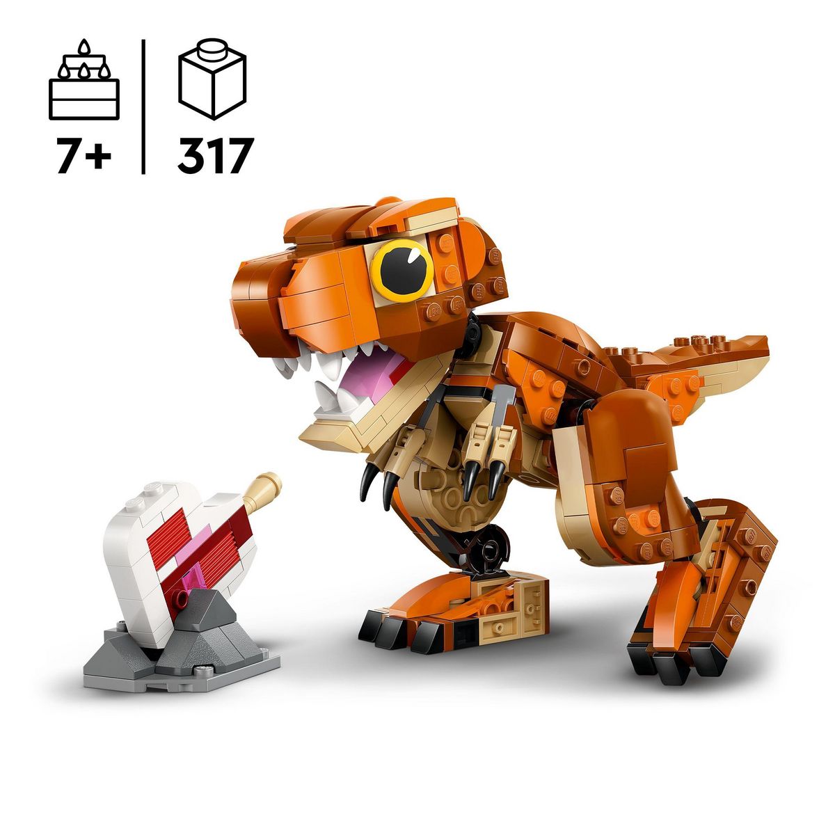 LEGO Jurassic World 76967 - Petite mangeuse - La Femelle T-Rex
