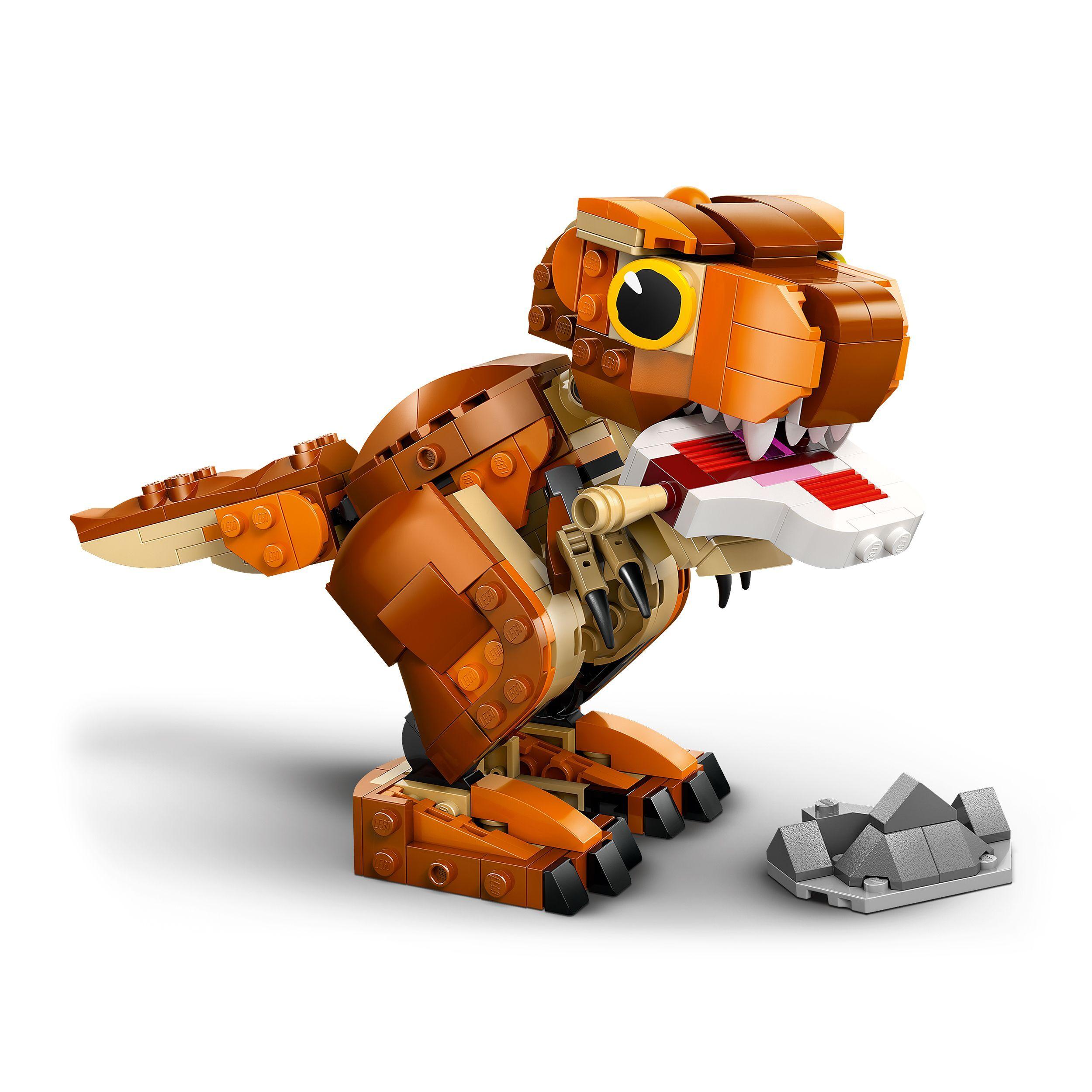 Voir la diapositive 4 : LEGO Jurassic World 76967 Petite Mangeuse : la femelle T rex - Jeu de construction 7 ans