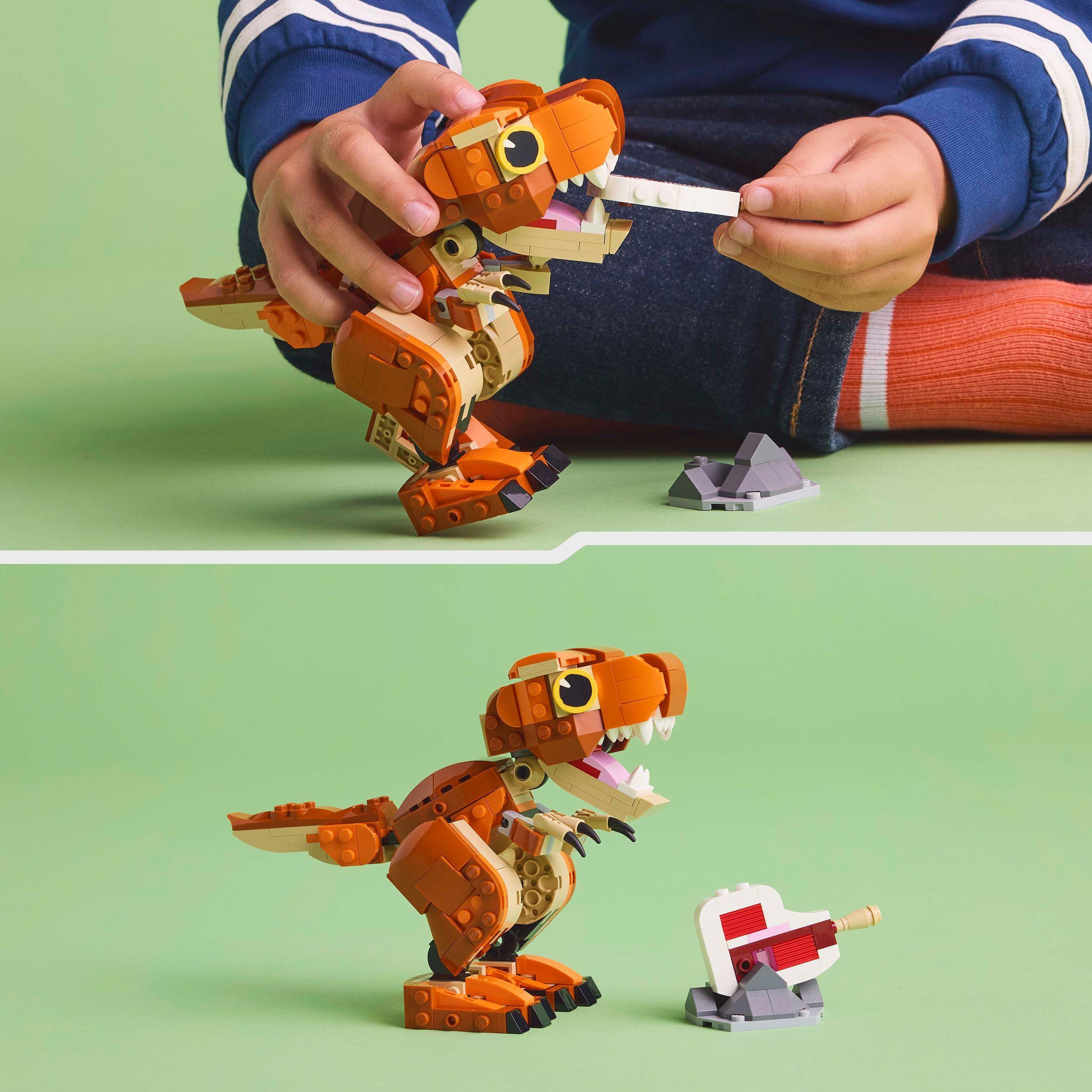 Voir la diapositive 6 : LEGO Jurassic World 76967 Petite Mangeuse : la femelle T rex - Jeu de construction 7 ans