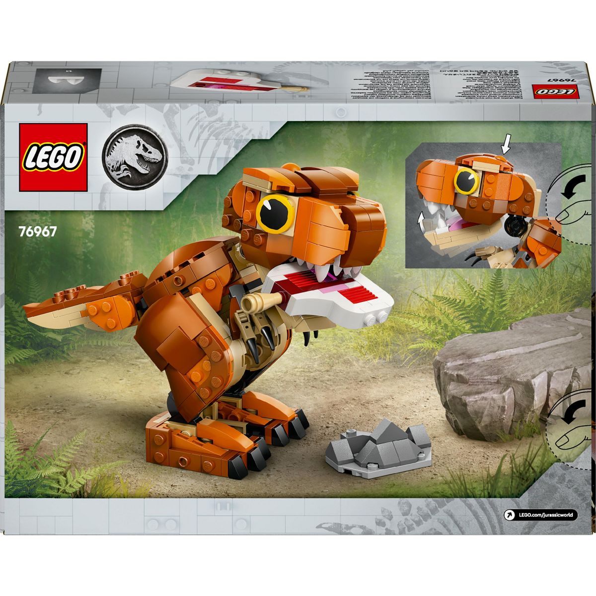 LEGO Jurassic World 76967 - Petite mangeuse - La Femelle T-Rex