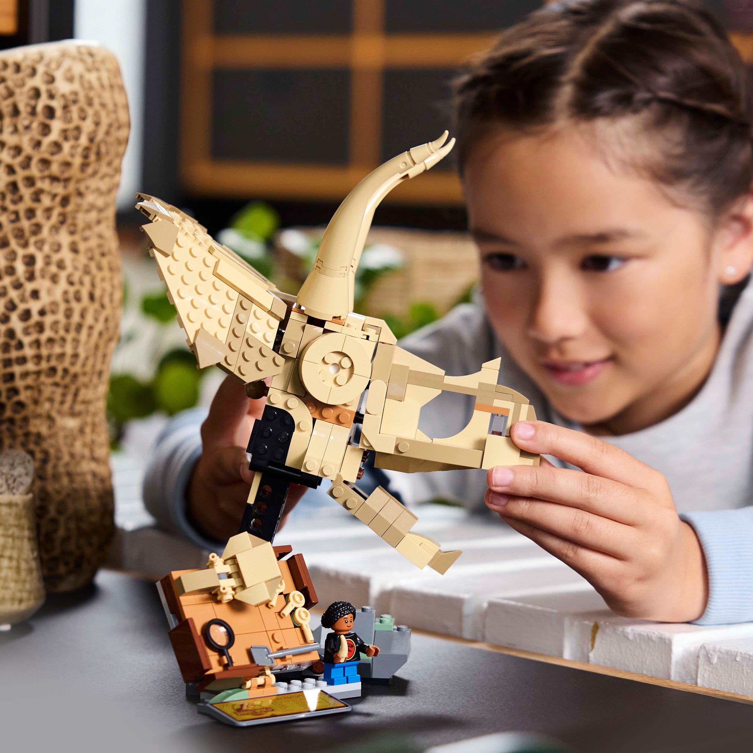 Voir la diapositive 7 : LEGO Jurassic World 76969 Les fossiles de dinosaures : le crâne du tricératops - Jeu 9 ans