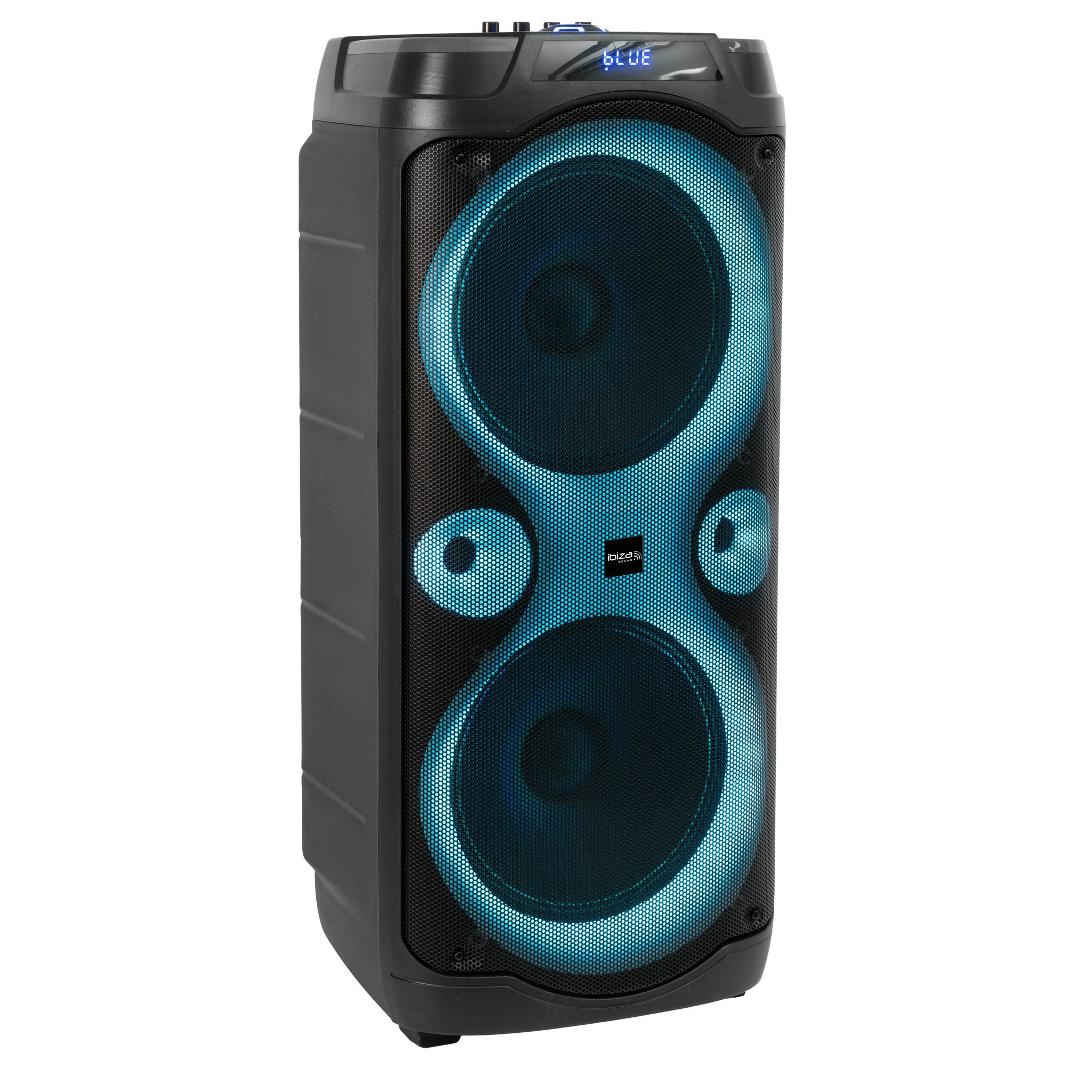 Voir la diapositive 2 : IBIZA Enceinte Columba Karaoké - Noir