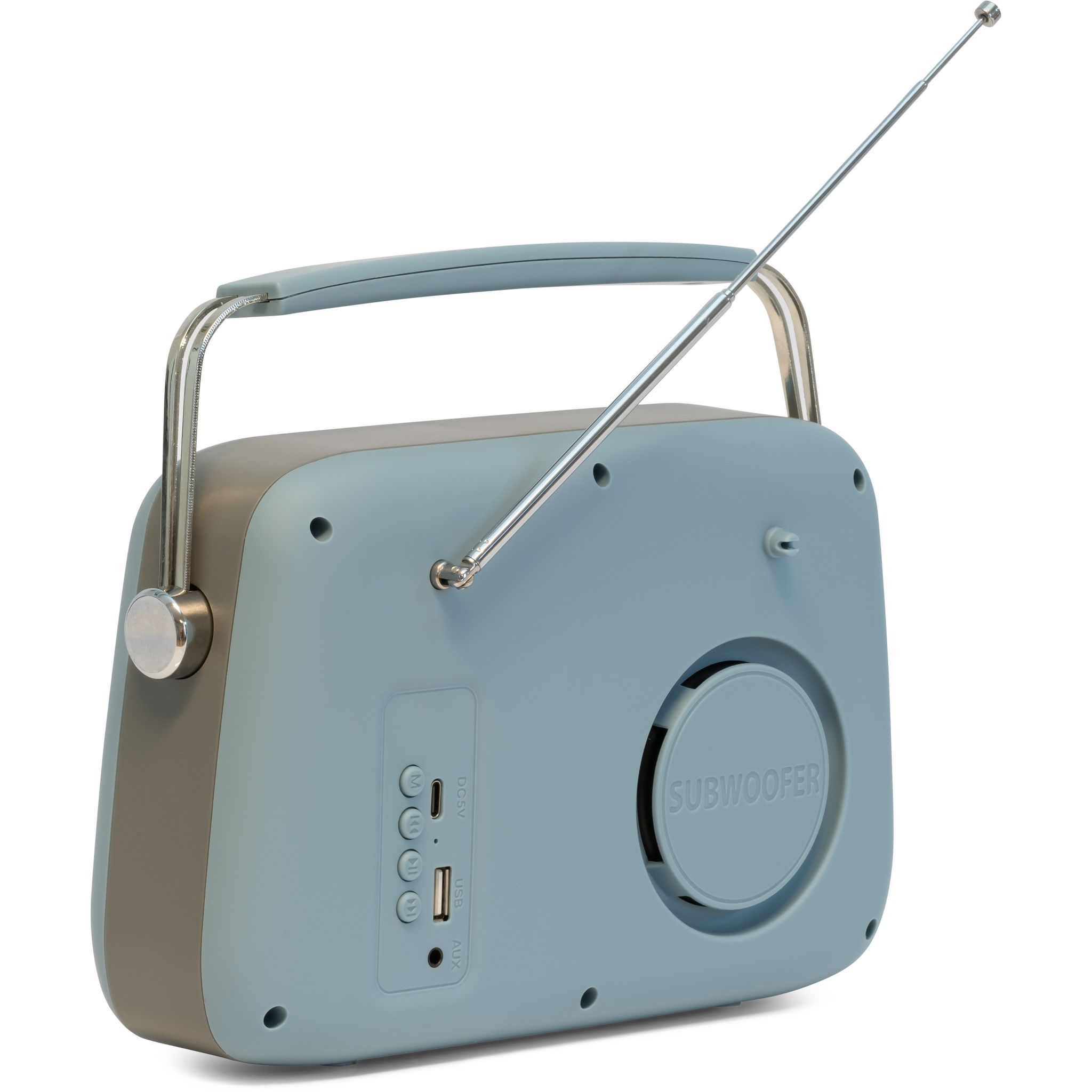 Voir la diapositive 3 : LOTRONIC Radio FM Madisson VR40 - Bleu mat