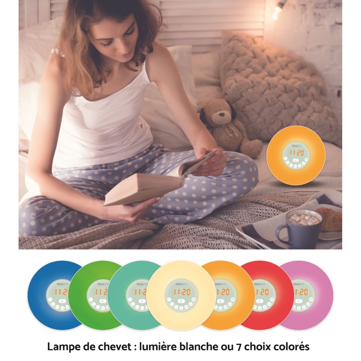 LEXIBOOK Réveil Decotech Simulation Aube