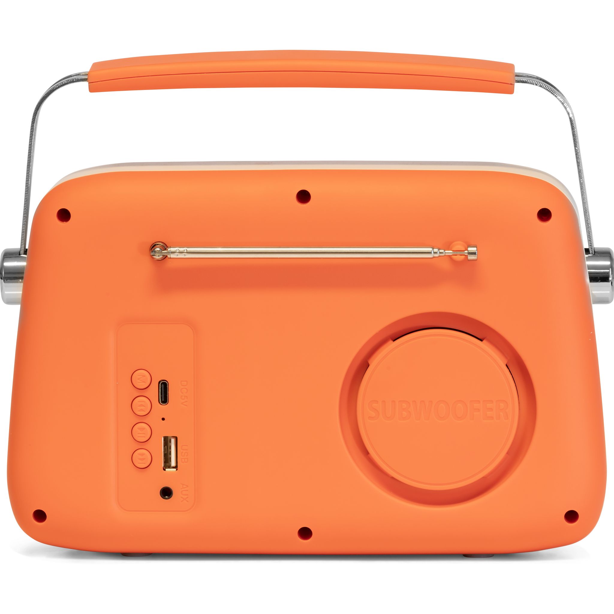 Voir la diapositive 2 : LOTRONIC Radio FM Madisson VR40 - Orange mat