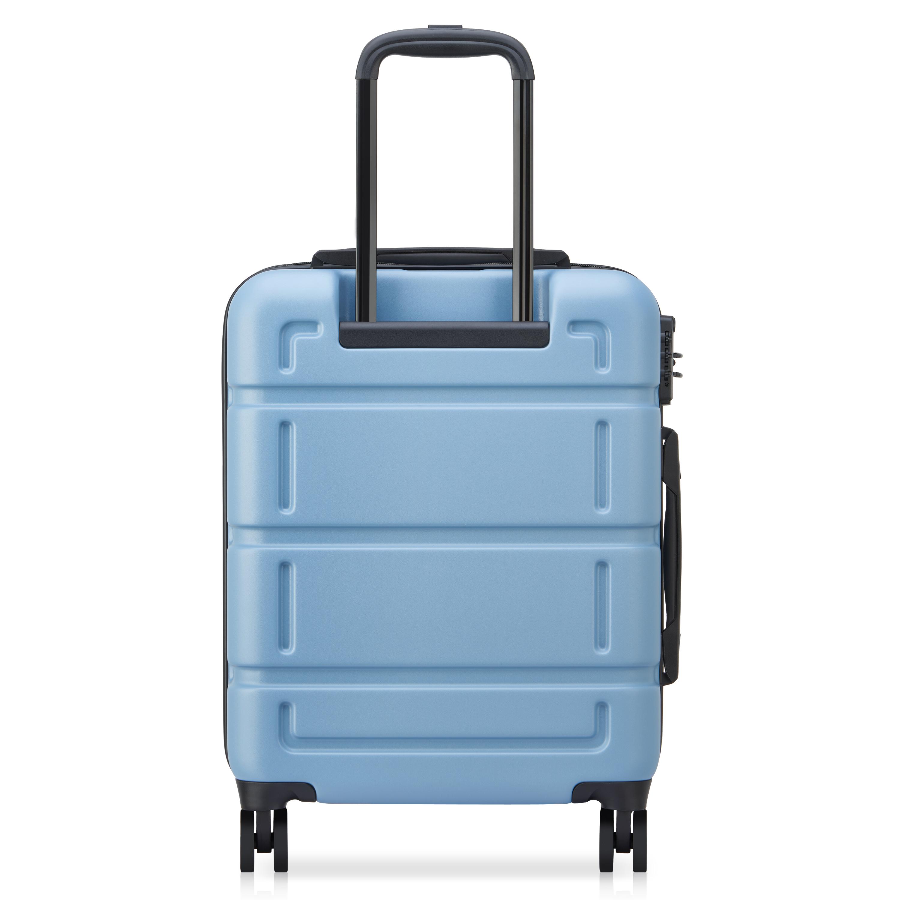Voir la diapositive 2 : DELSEY Valise Camelia ABS 55cm 8 Roues - Bleu Ciel