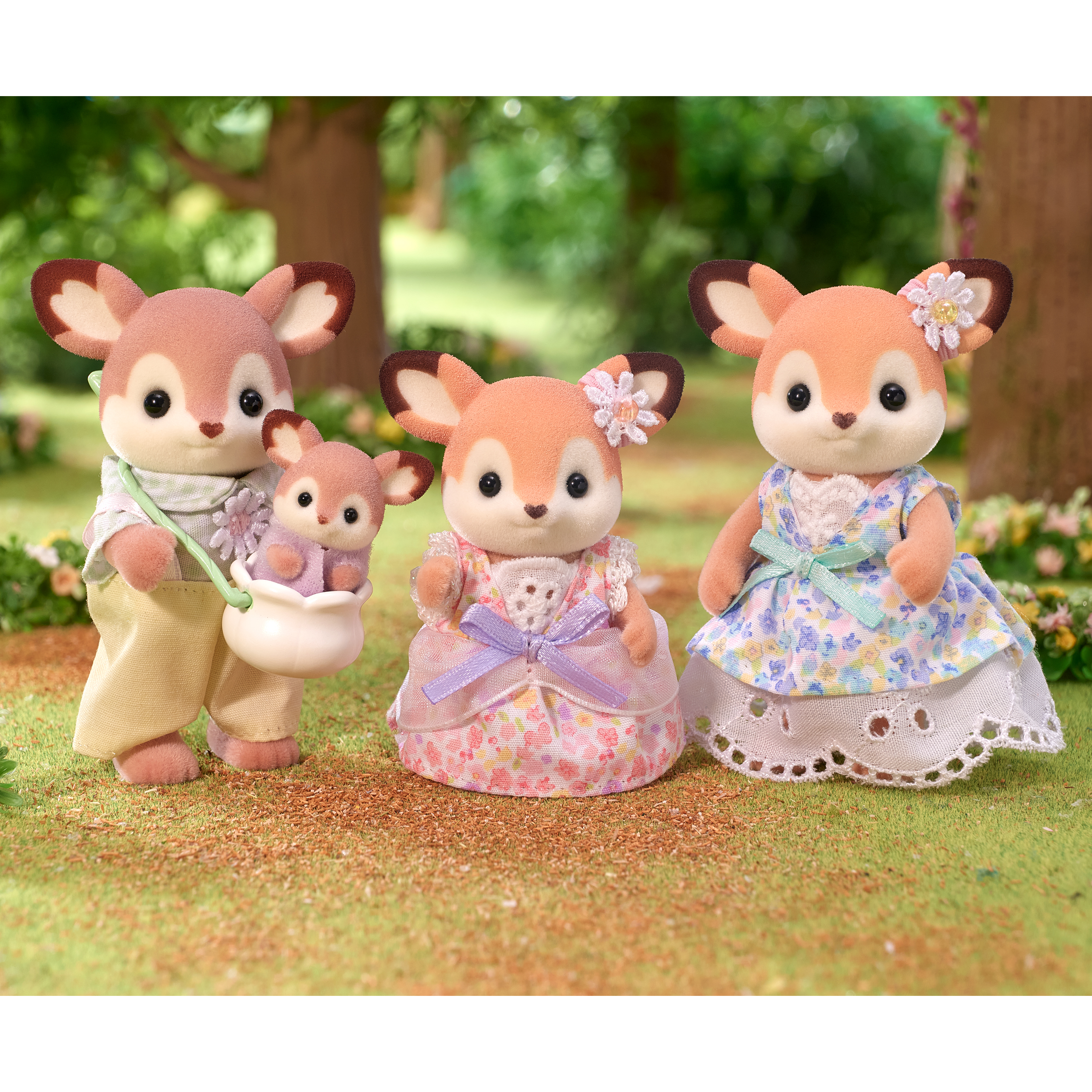 Voir la diapositive 3 : EPOCH D'ENFANCE Figurine La famille biche