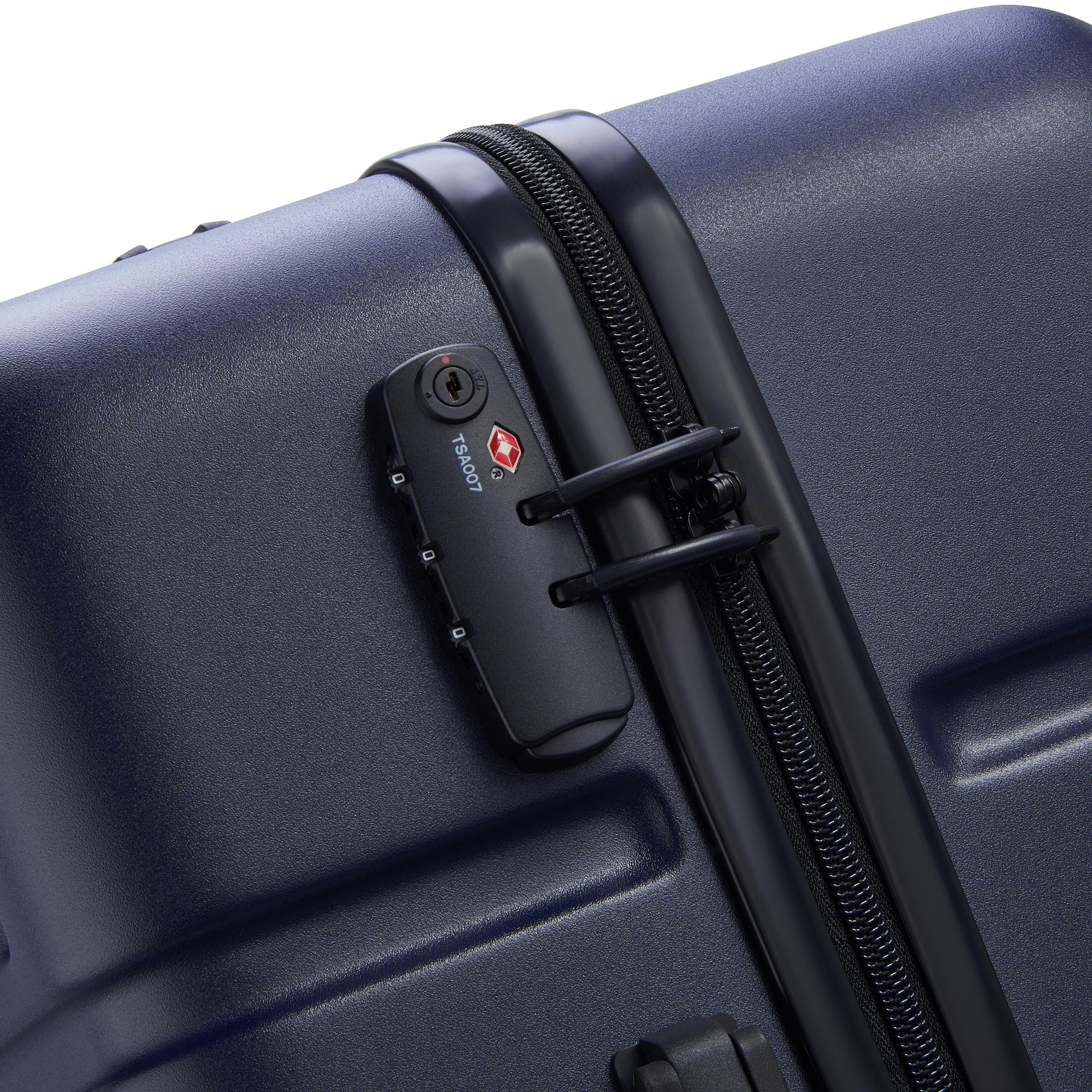 Voir la diapositive 5 : DELSEY Valise Camelia ABS 76cm 8 roues - Bleu Marine