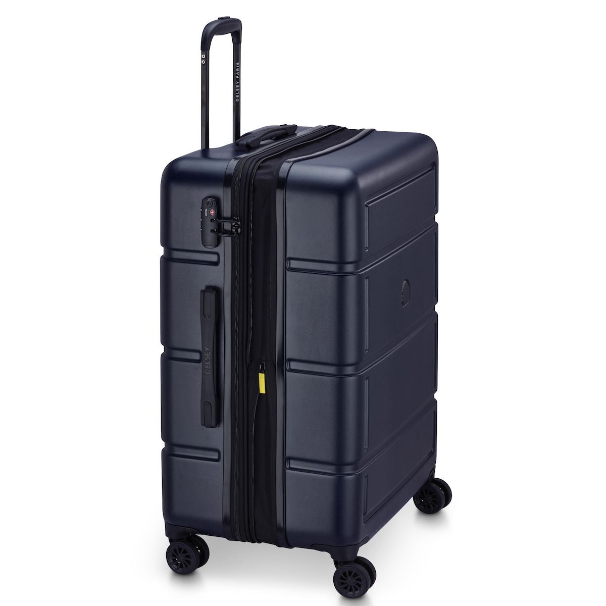 DELSEY Valise Camelia ABS 76cm 8 roues - Bleu Marine