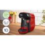 Voir la diapositive 3 : BOSCH Machine à café multi-boissons Tassimo TAS103E - Rouge et noir