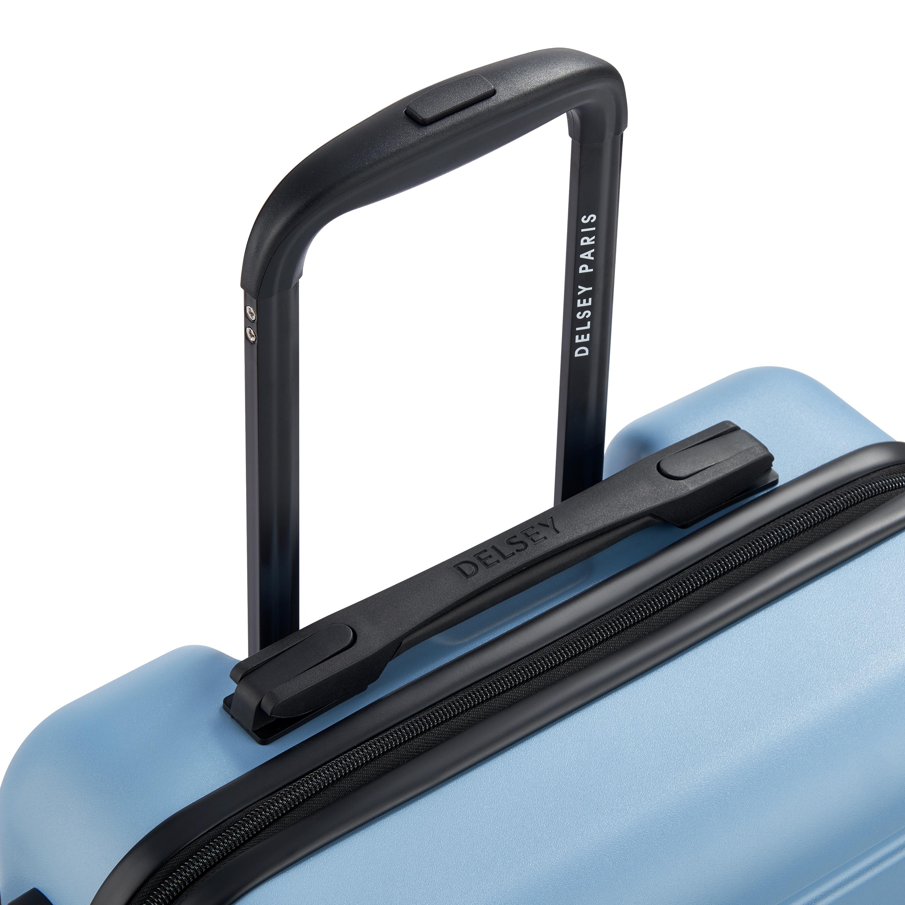 Voir la diapositive 5 : DELSEY Valise Camelia ABS 66cm 8 Roues - Bleu Ciel