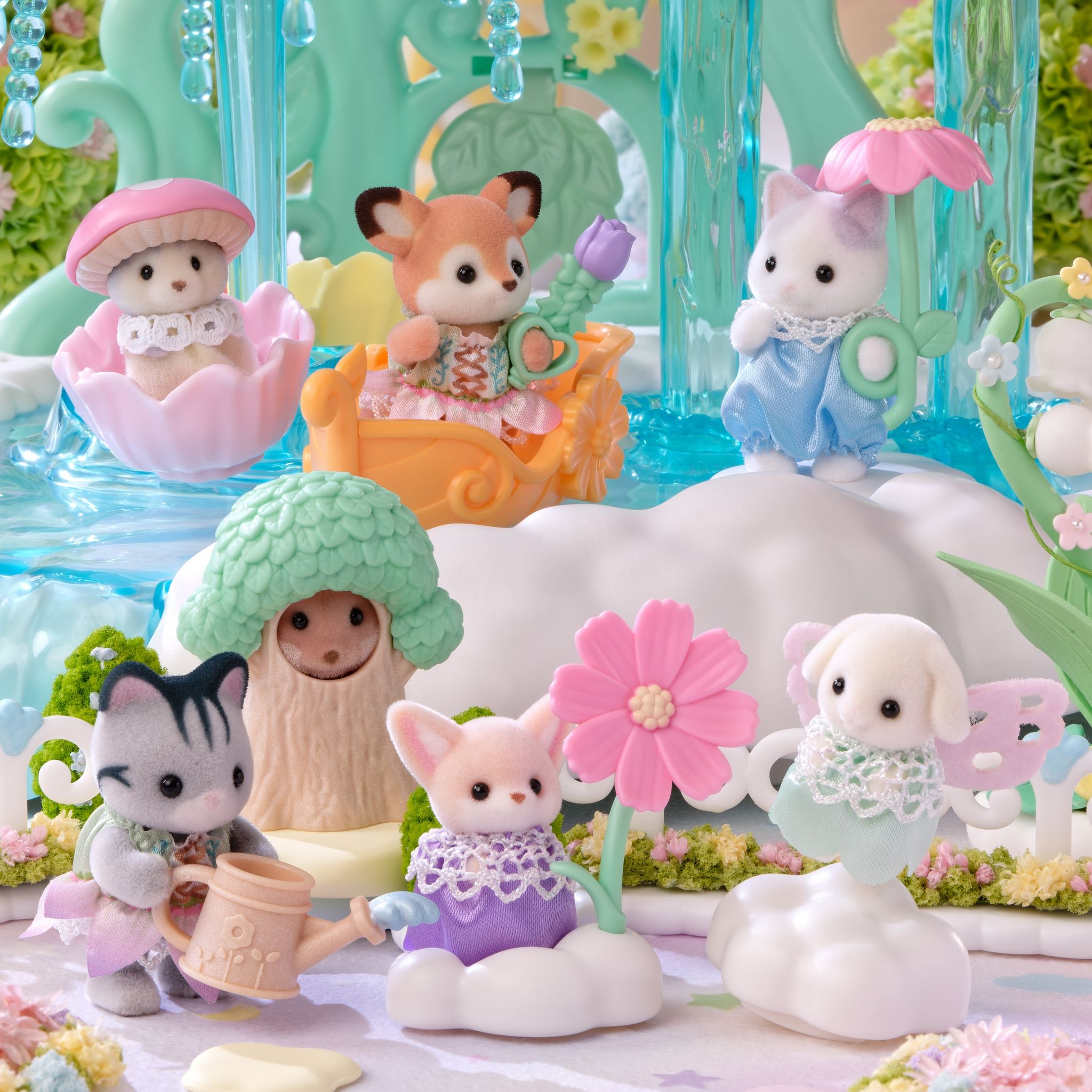 Voir la diapositive 4 : EPOCH D'ENFANCE Sachets surprise jardin des bébés Sylvanian family