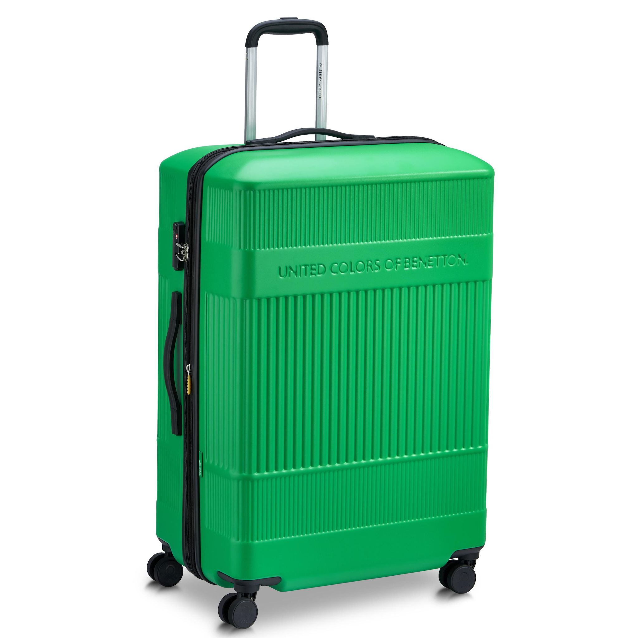 DELSEY Valise Benetton ABS 76cm 8 roues - Vert