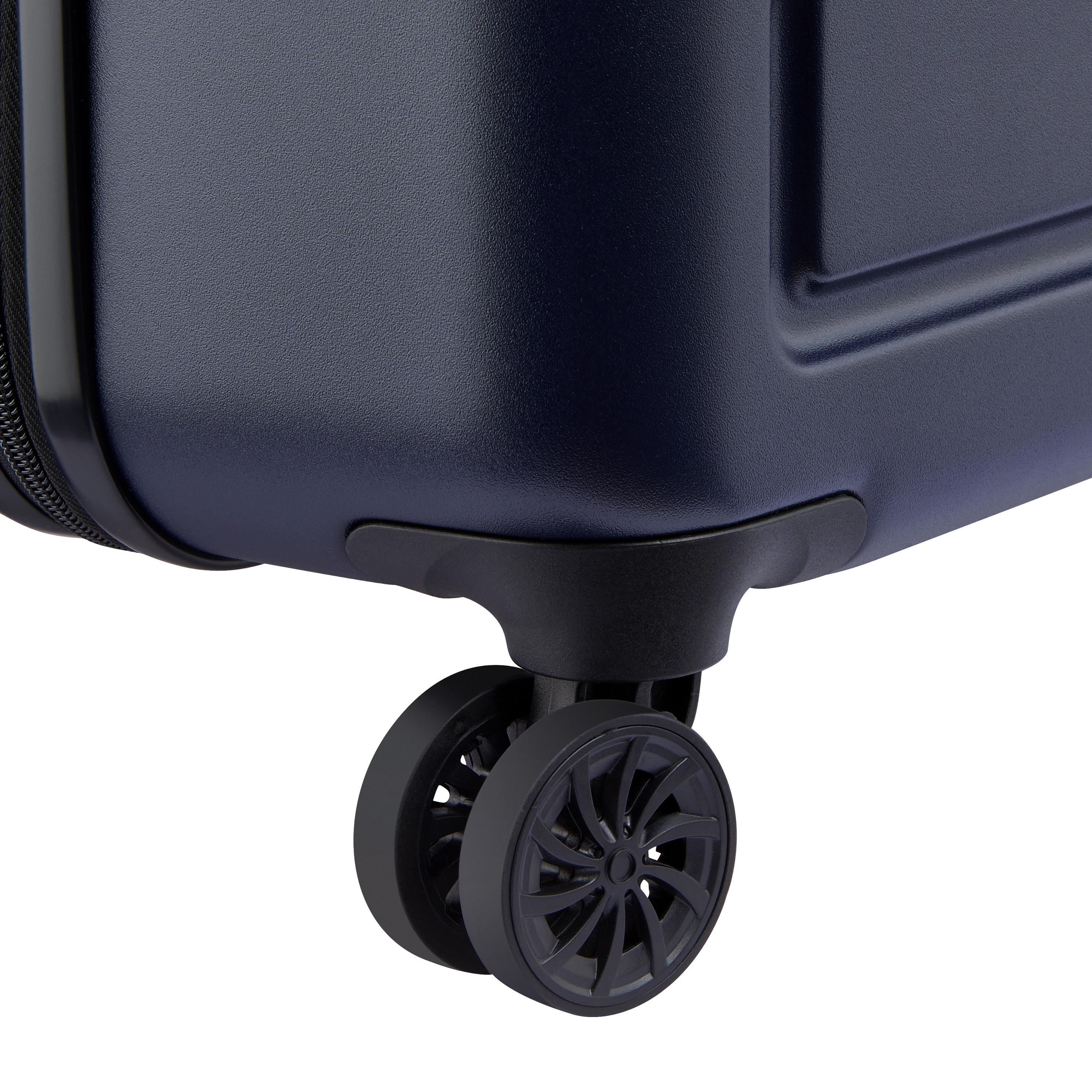Voir la diapositive 6 : DELSEY Valise Camelia ABS 66cm 8 roues - Bleu Marine