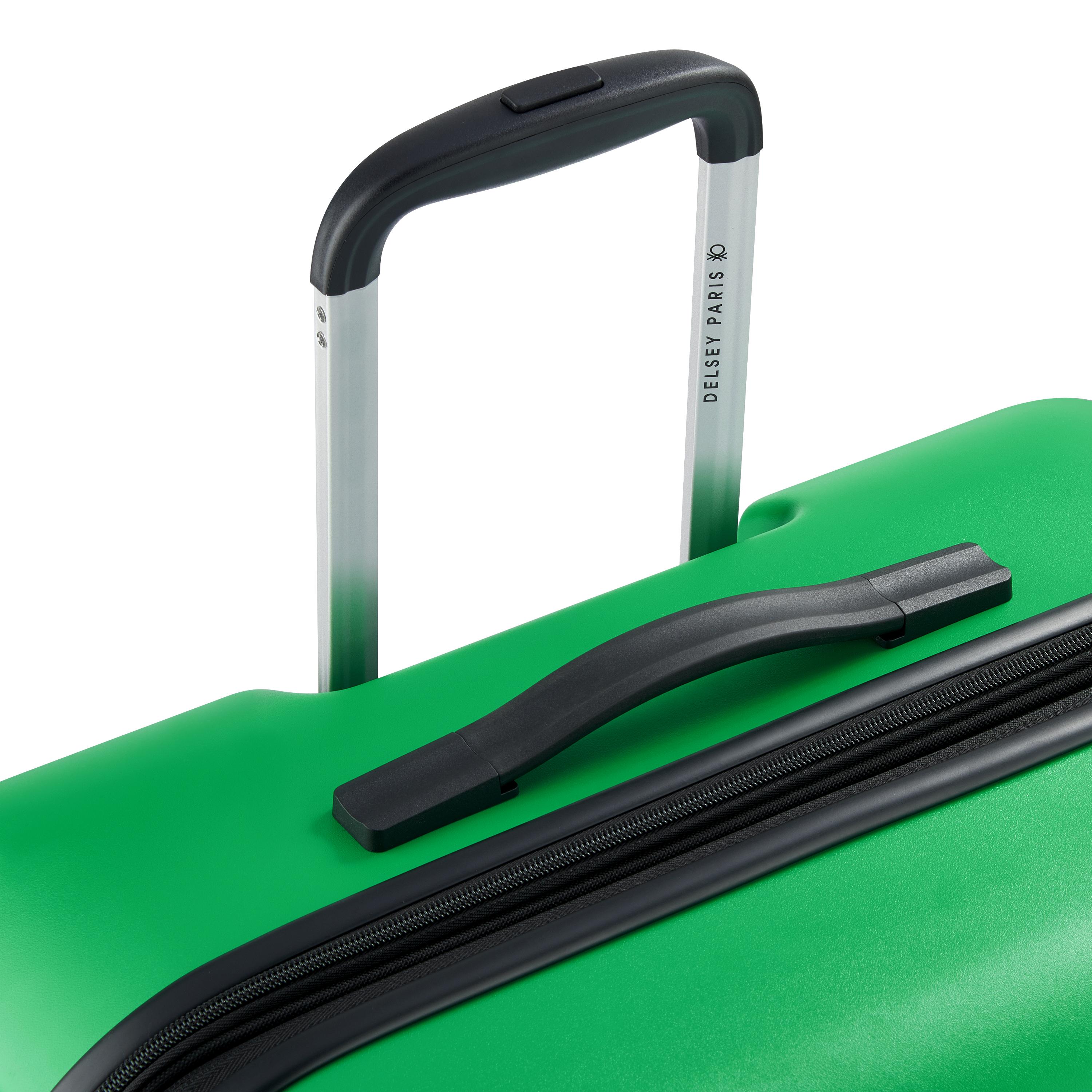 Voir la diapositive 3 : DELSEY Valise Benetton ABS 55cm 8 roues - Vert