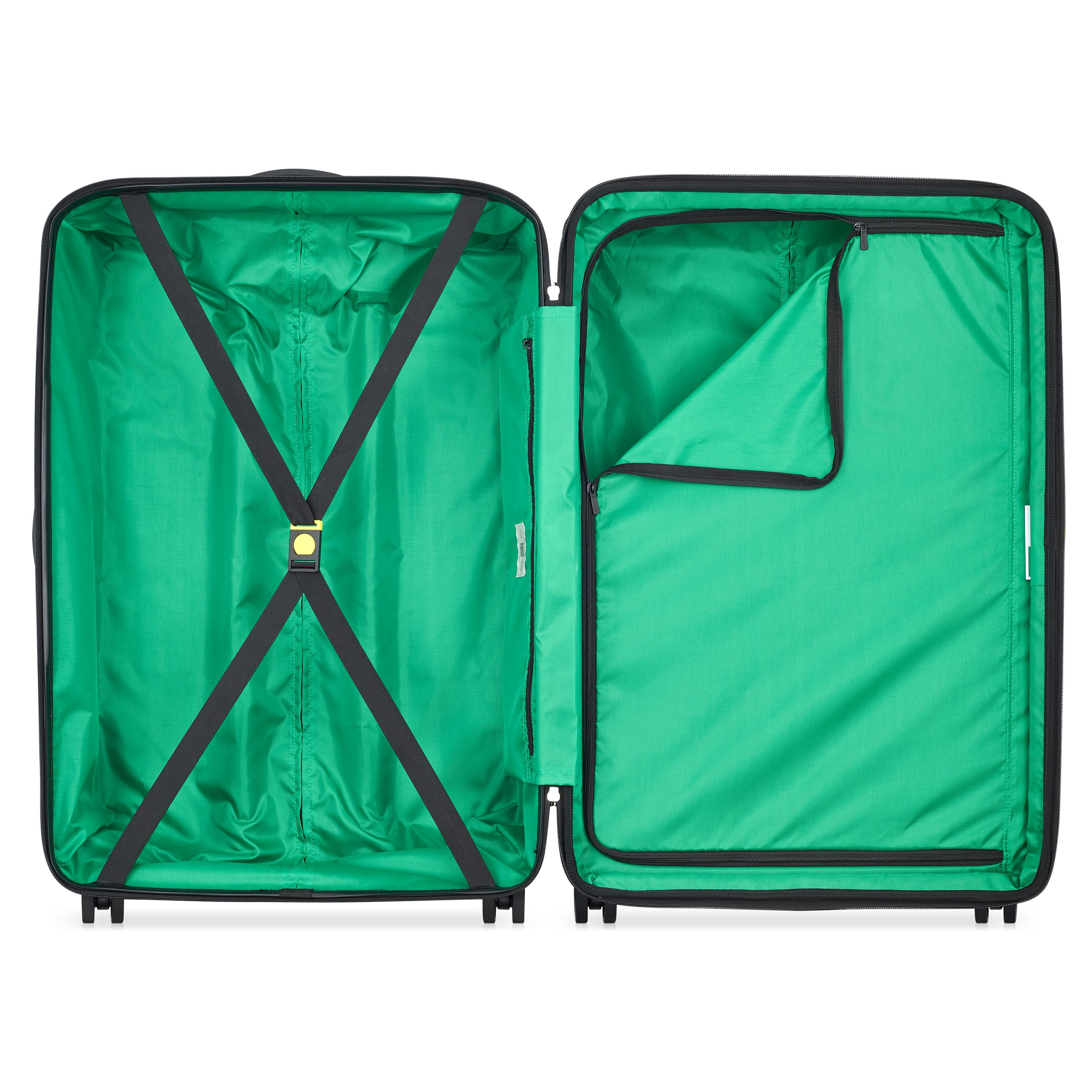 Voir la diapositive 6 : DELSEY Valise Benetton ABS 55cm 8 roues - Vert