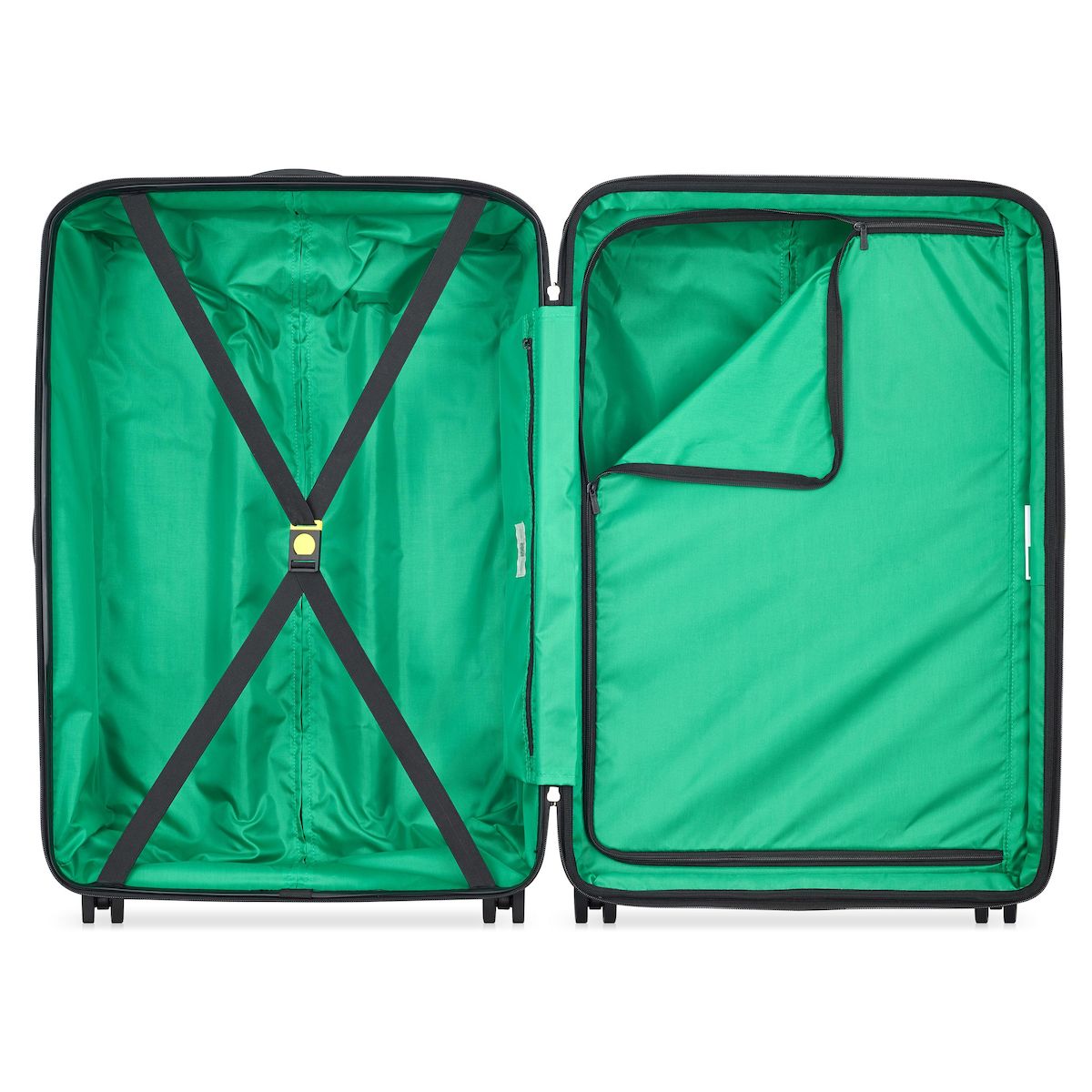 DELSEY Valise Benetton ABS 76cm 8 roues - Bleu