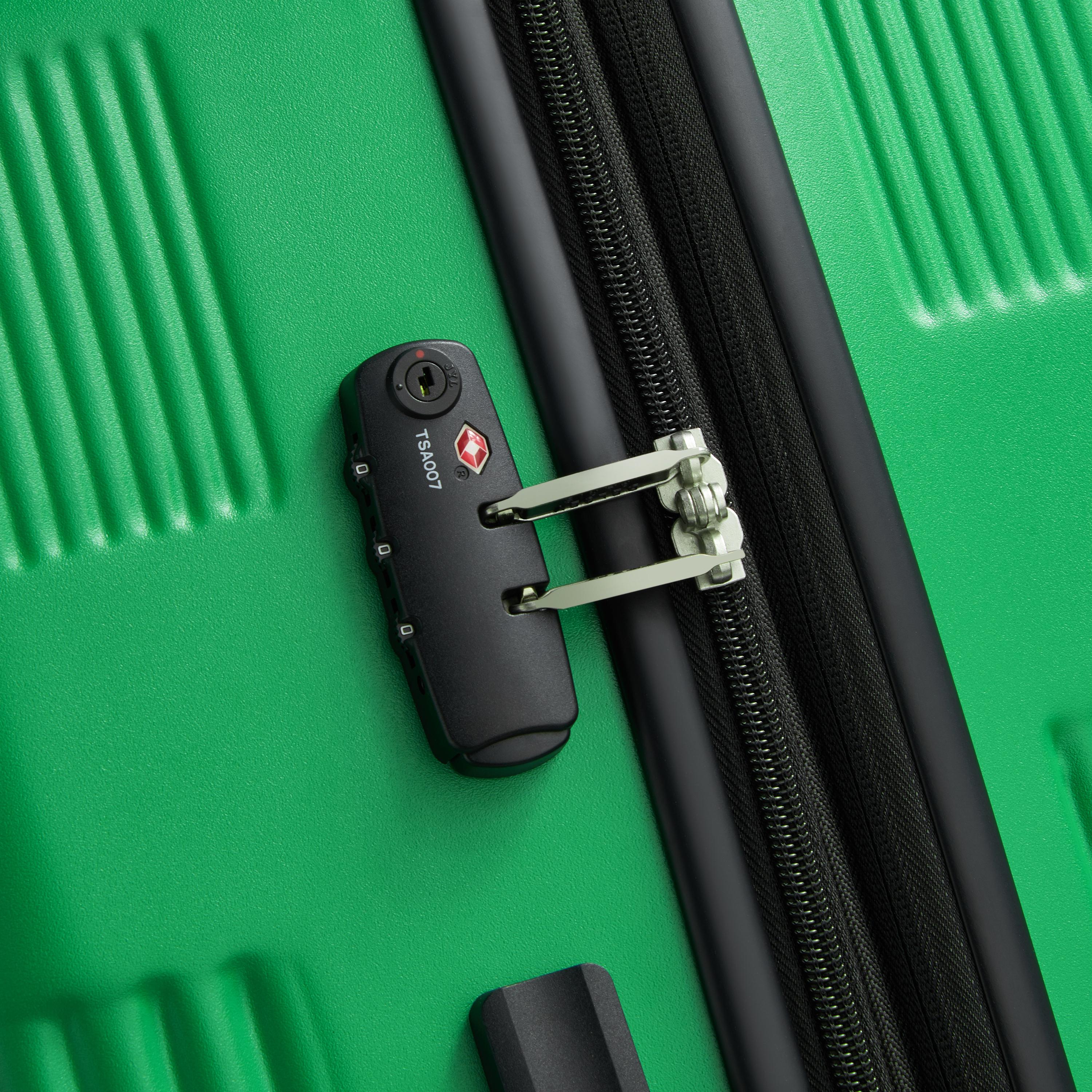 Voir la diapositive 4 : DELSEY Valise Benetton ABS 66cm 8 roues - Vert