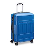 DELSEY Valise Benetton ABS 55cm 8 roues - Bleu