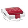 Voir la diapositive 3 : TEFAL Appareil à gaufres WD17C5FO - Rouge et blanc