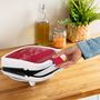 Voir la diapositive 8 : TEFAL Appareil à gaufres WD17C5FO - Rouge et blanc