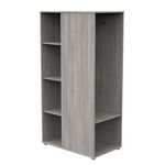 BABYPRICE Armoire bébé ouverte Chêne Silex UP