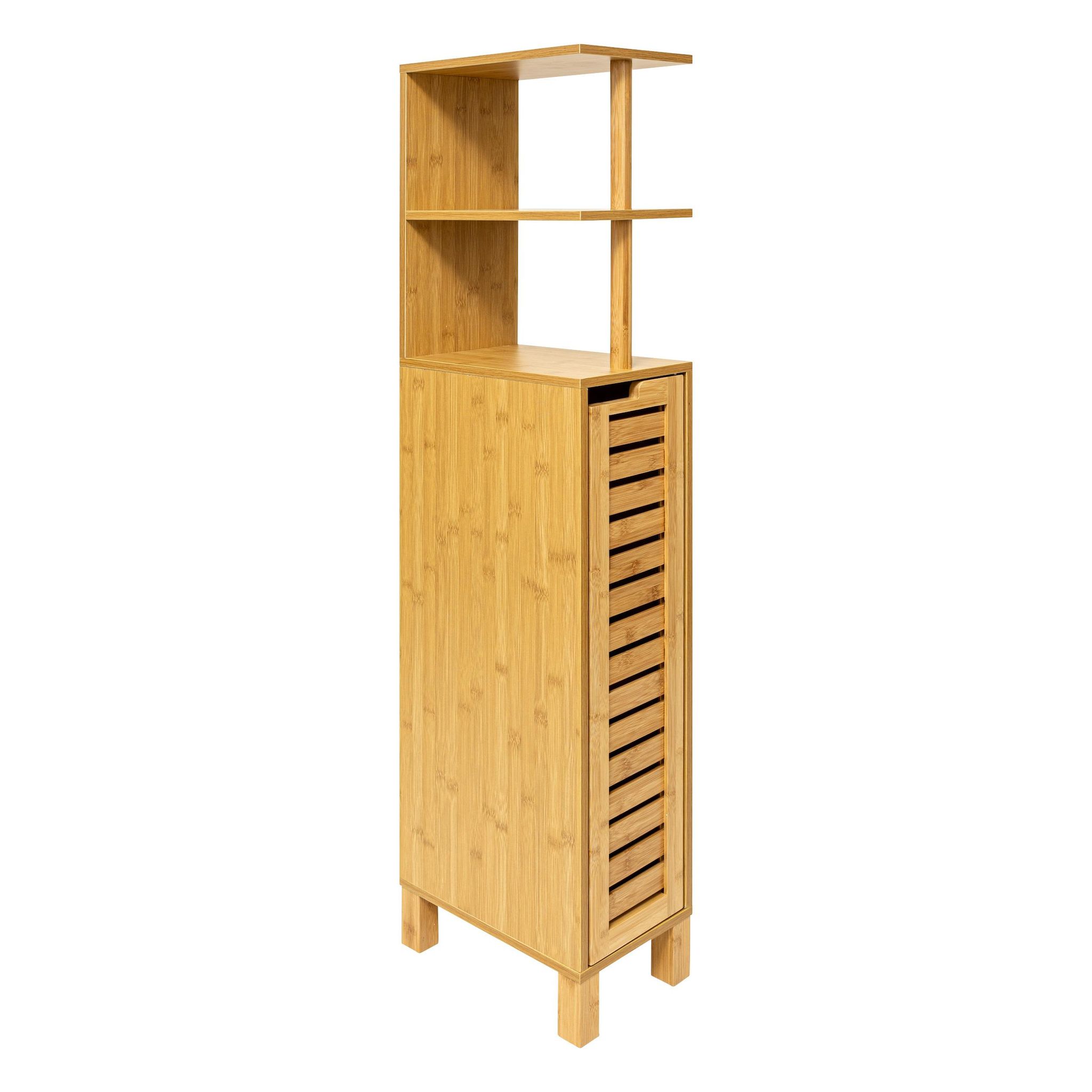 Meuble de WC en bambou marron sicela