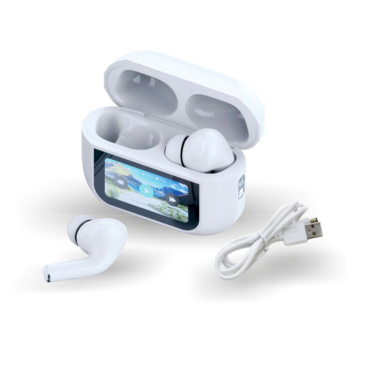 Écouteurs CrossBuds TWS CR296 - Blanc