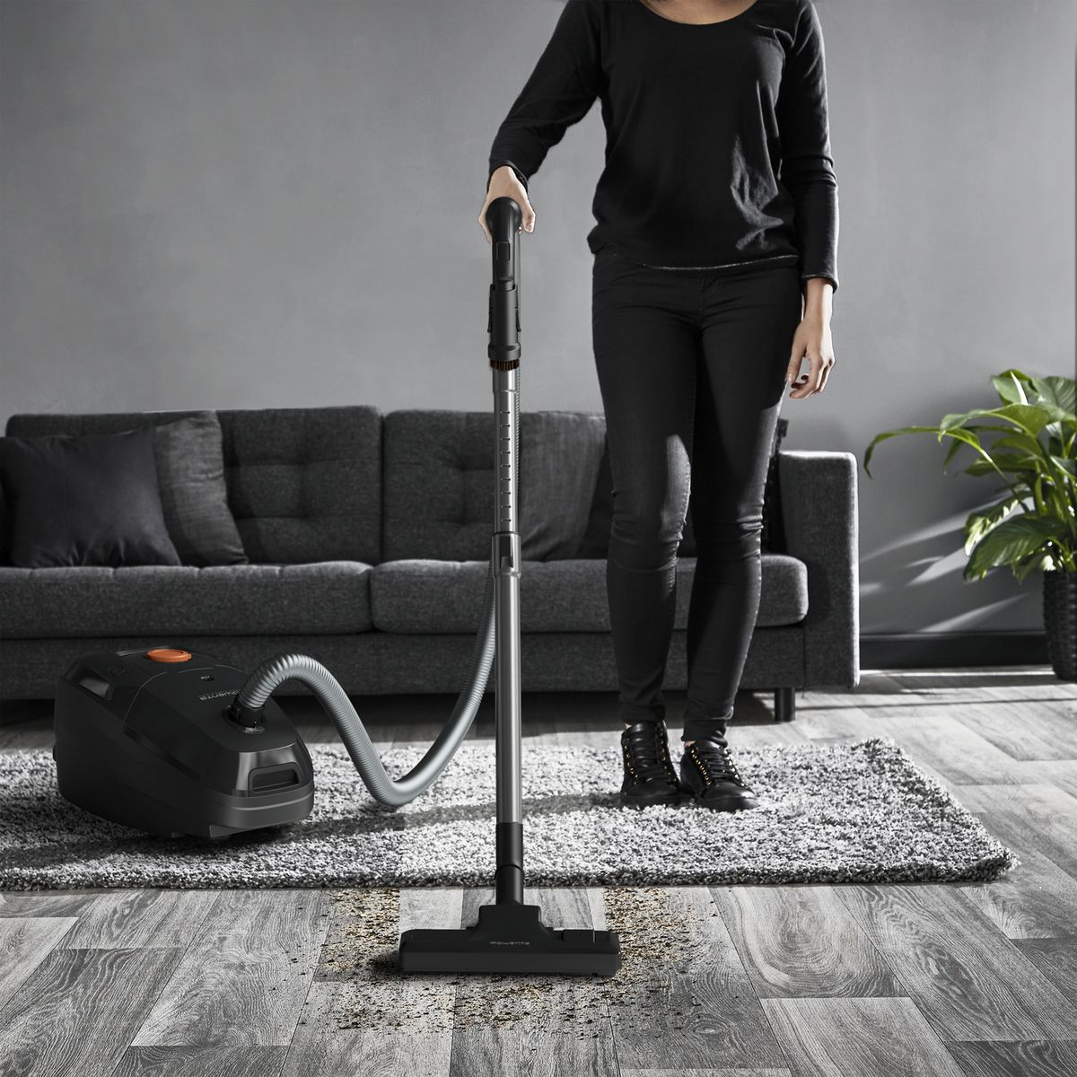 ROWENTA Aspirateur traîneau RO4934EA - Noir