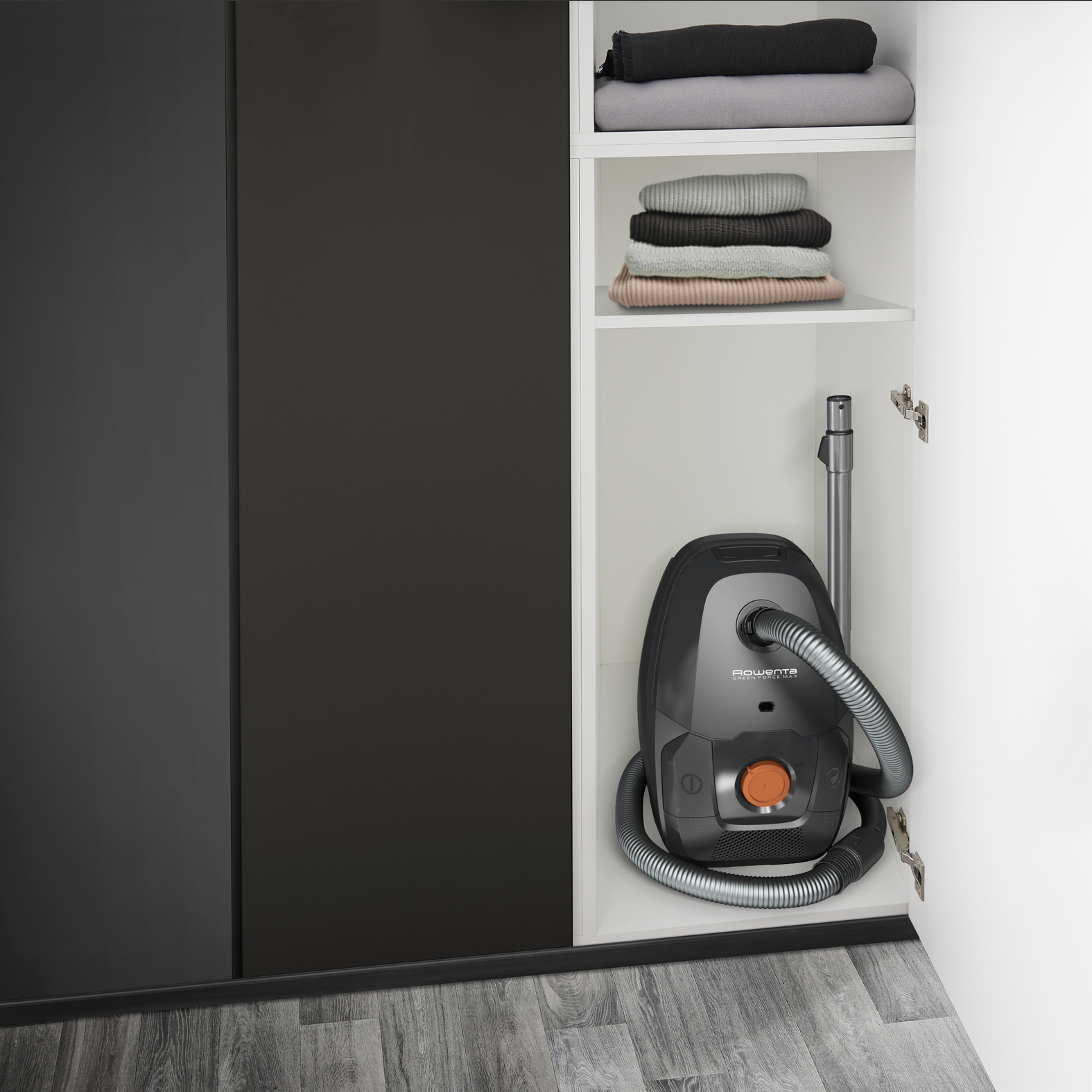 Voir la diapositive 7 : ROWENTA Aspirateur traîneau RO4934EA - Noir