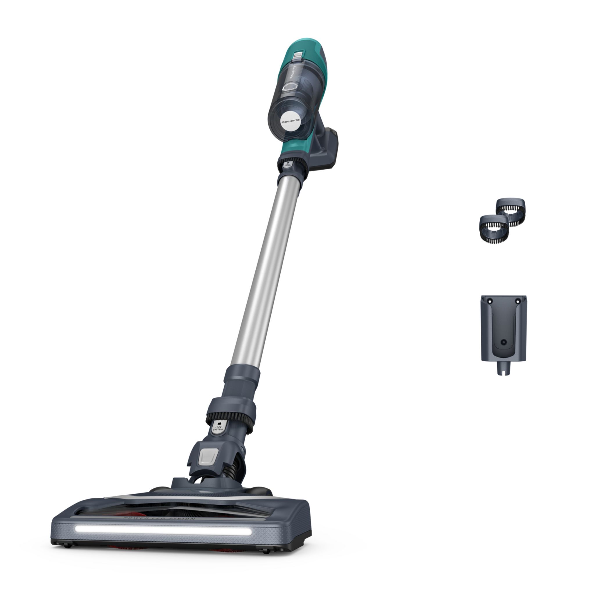 Voir la diapositive 1 : ROWENTA Aspirateur balai RH6820WO - Vert