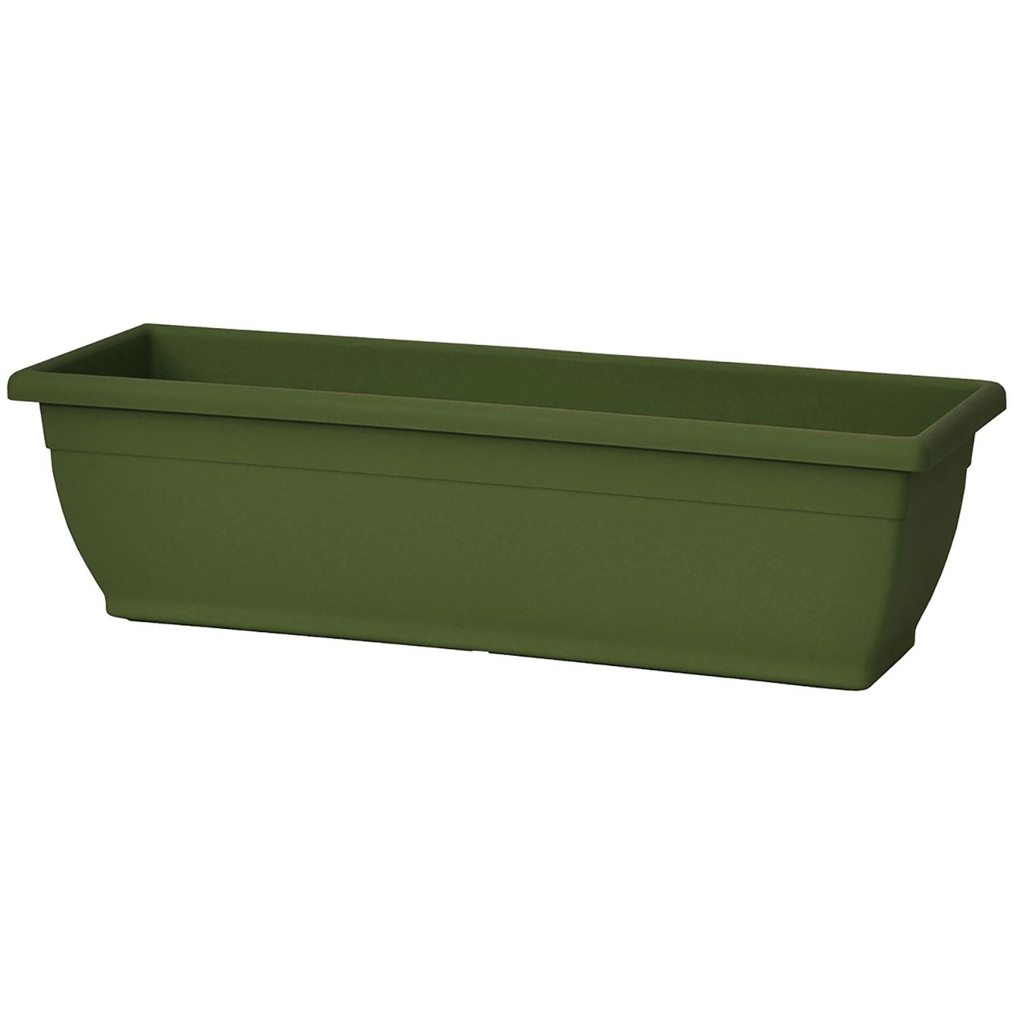GARDENSTAR Jardinière plastique l50xh20c vert fonce