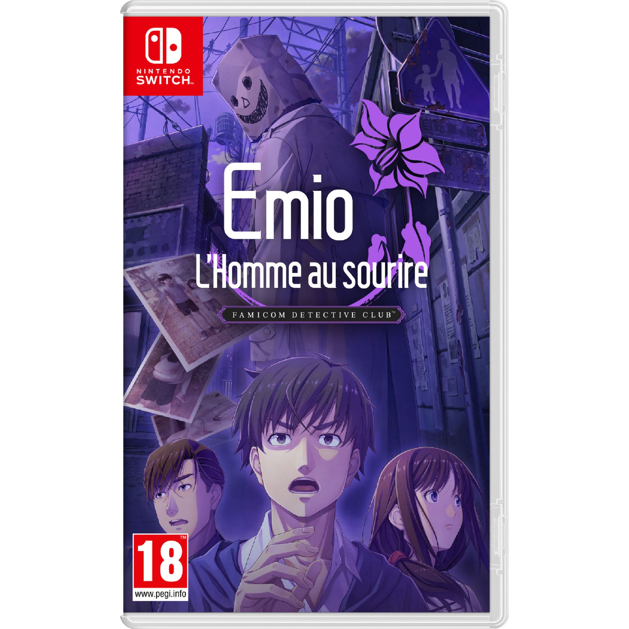 Emio L'homme Au Sourire Famicom Detective Club Nintendo Switch