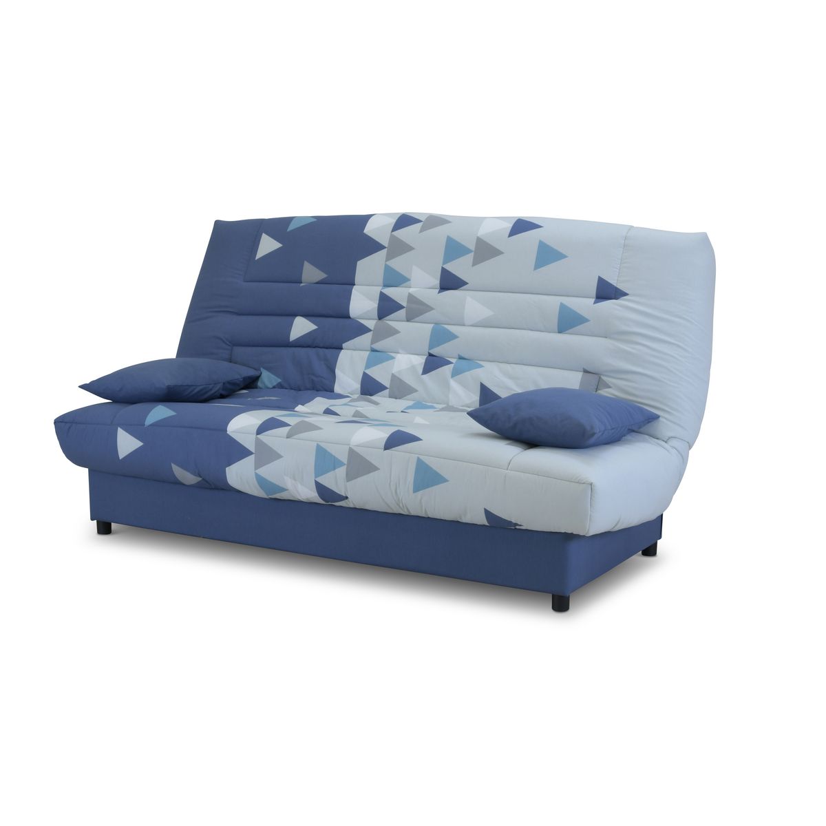 Banquette CLIC CLAC 140X190cm matelas ép 14 cm mousse Bultex LUDO