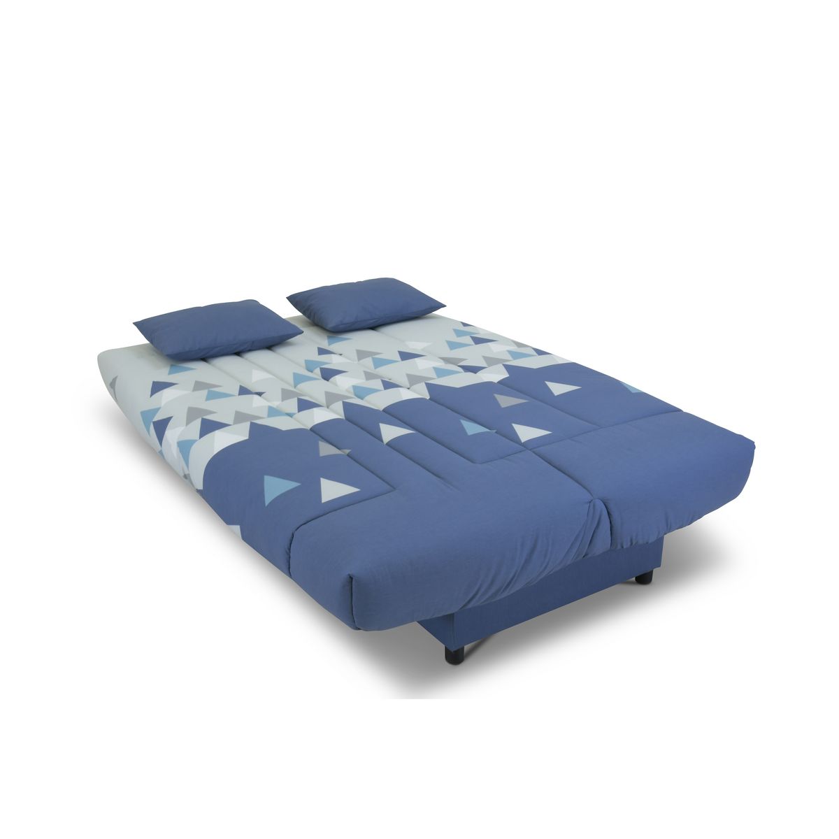 Banquette CLIC CLAC 140X190cm matelas ép 14 cm mousse Bultex LUDO