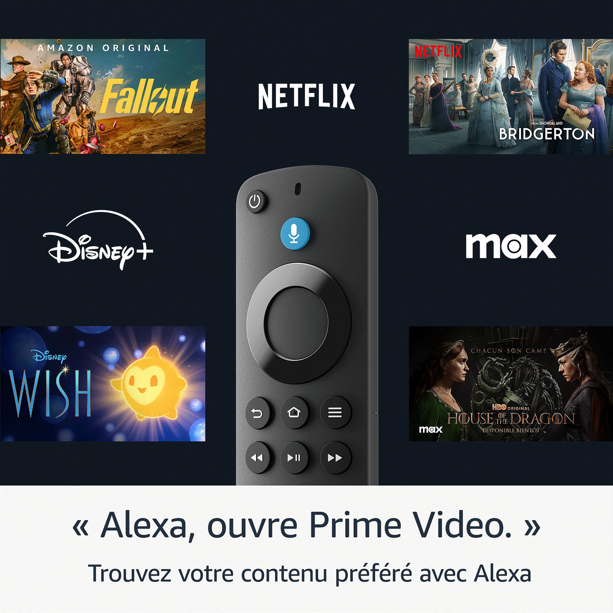 Voir la diapositive 3 : AMAZON Fire TV Stick HD 2024