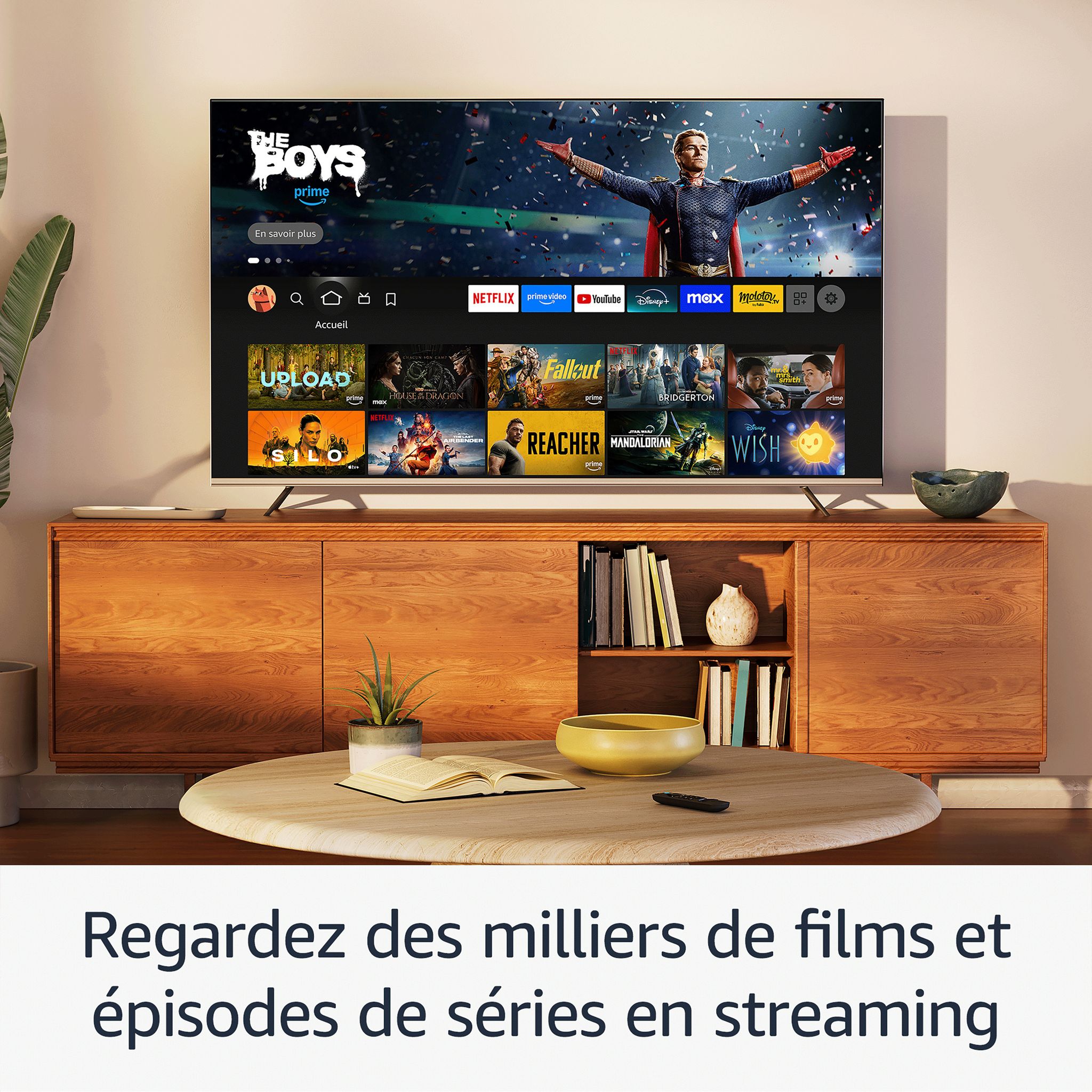 Voir la diapositive 4 : AMAZON Fire TV Stick HD 2024