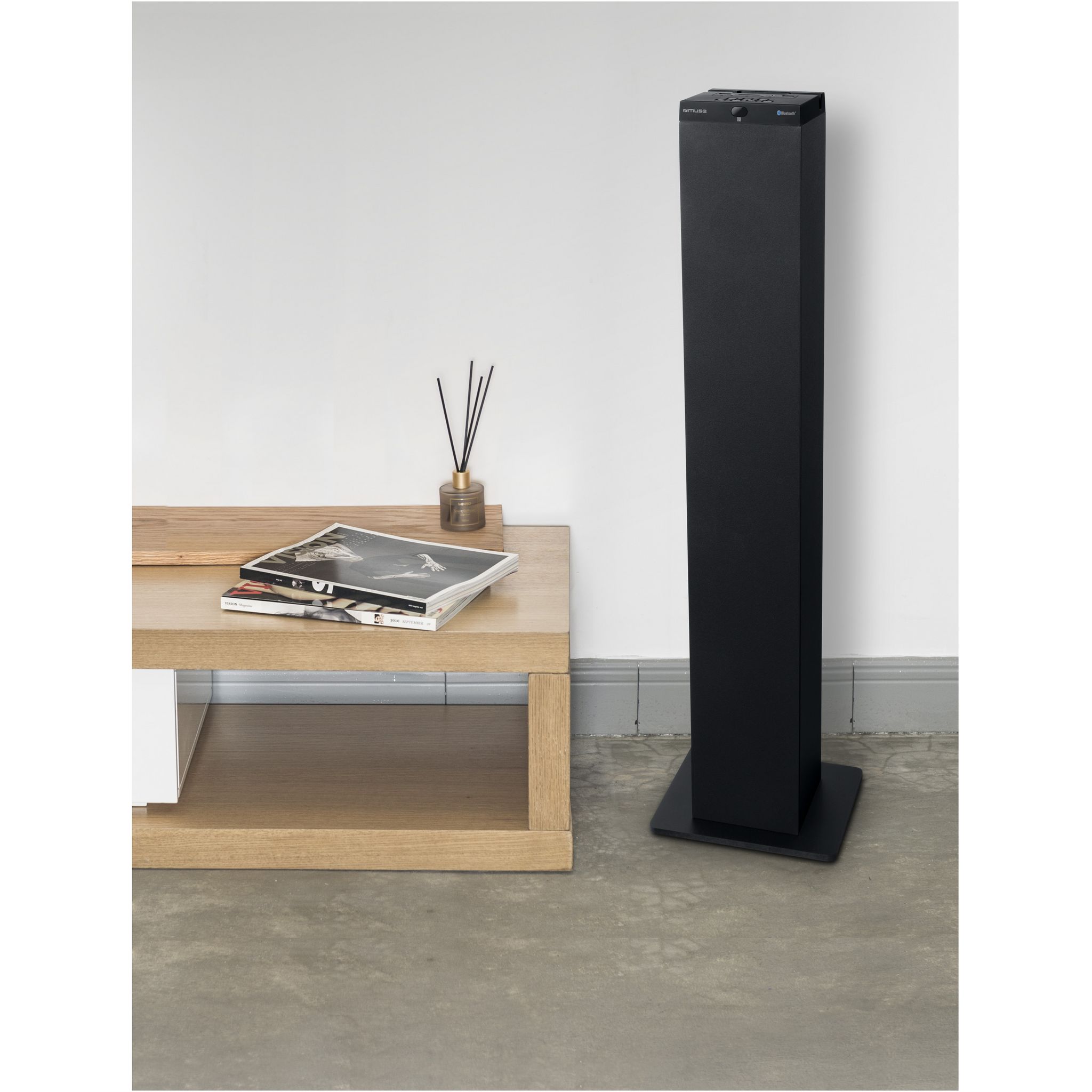 Voir la diapositive 3 : MUSE Enceinte M 1250 Bluetooth - Noir