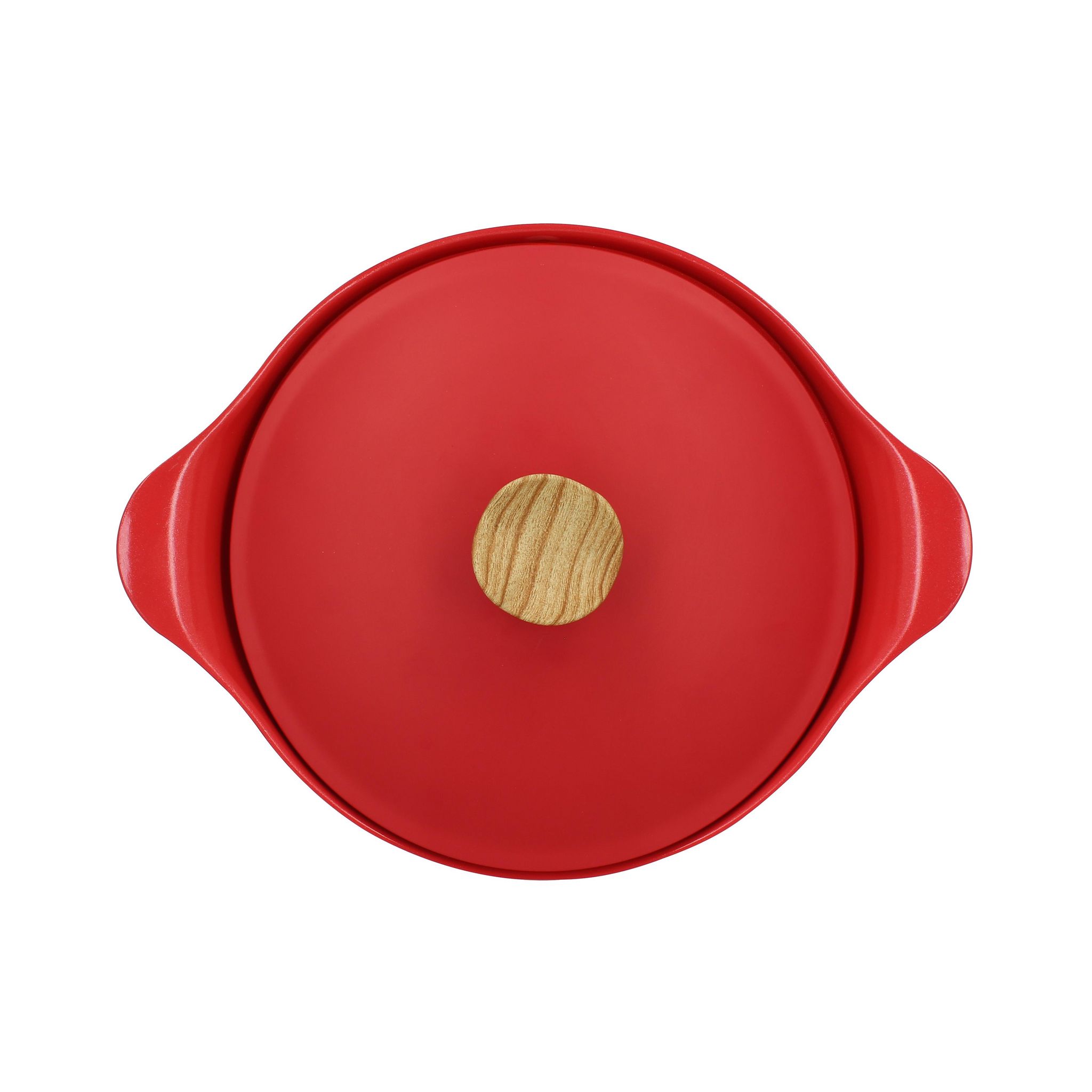 Voir la diapositive 2 : MENASTYL Cocotte en fonte d'aluminium 6 L 28 cm tous feux dont induction rouge