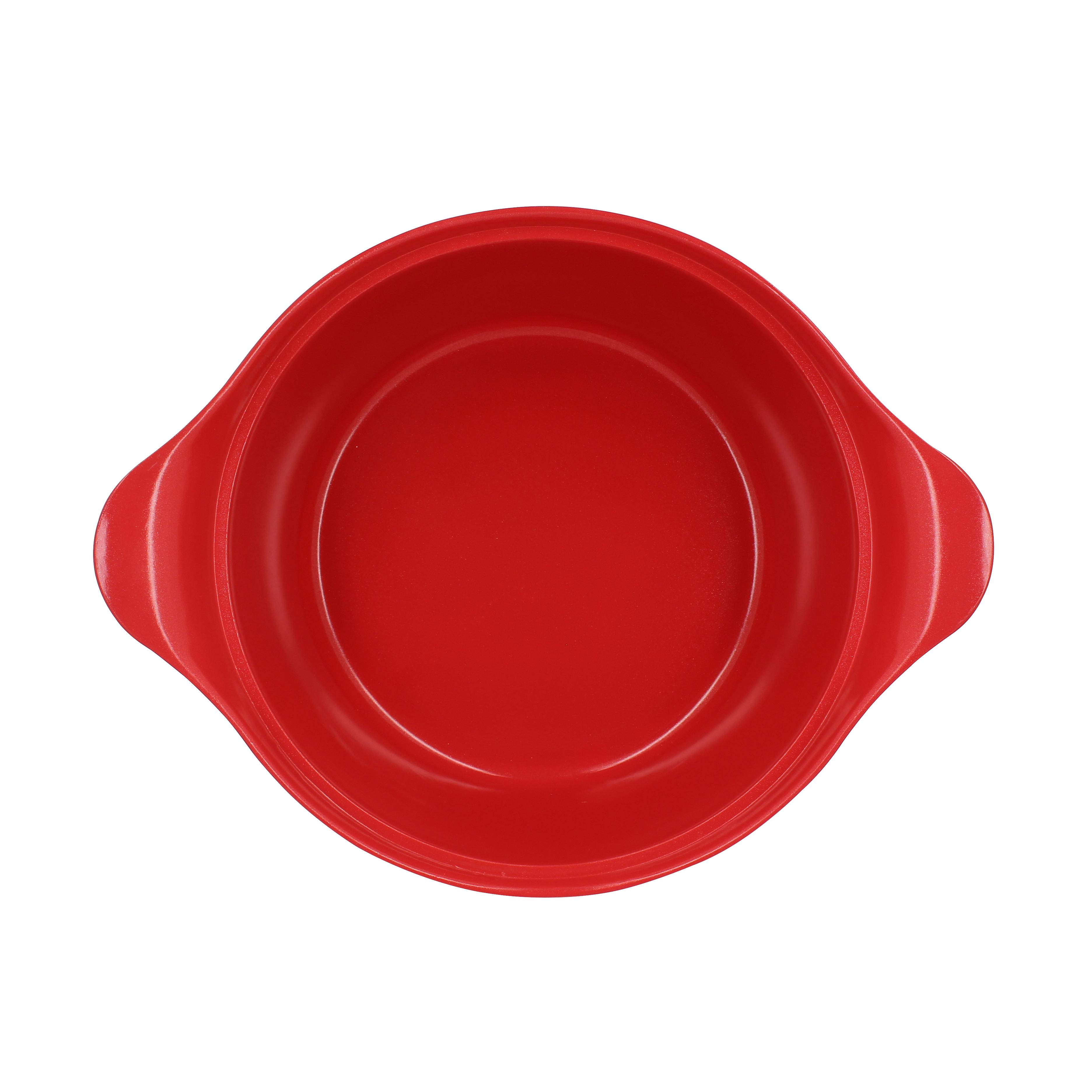 Voir la diapositive 5 : MENASTYL Cocotte en fonte d'aluminium 6 L 28 cm tous feux dont induction rouge