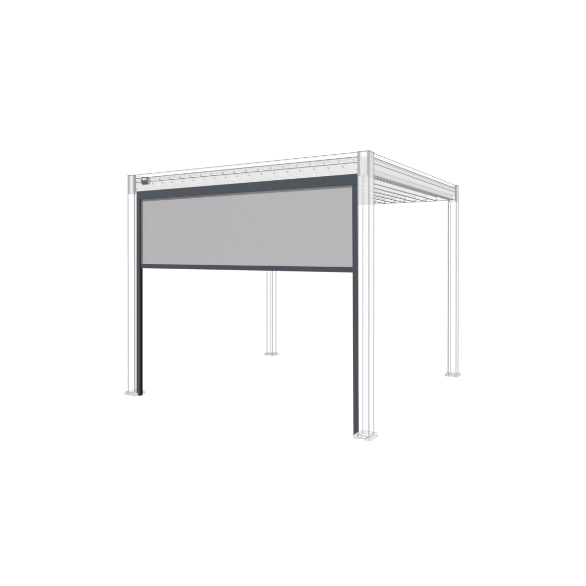 OMBREA Store latéral 3M anthracite