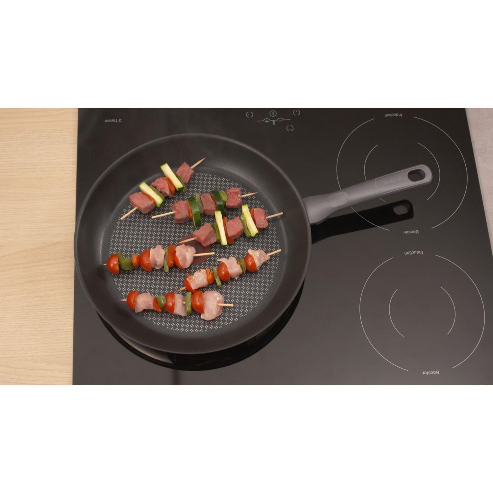 Voir la diapositive 6 : TEFAL Poêle 26 cm aluminium tous feux dont induction