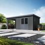 Voir la diapositive 7 : KETER Abri de jardin bois composite anthracite  - 18m² - ONYX 63