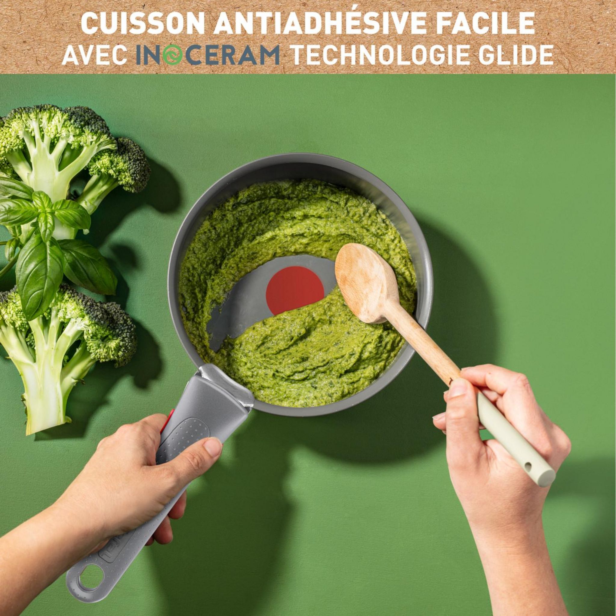 Voir la diapositive 4 : TEFAL Casserole 20 cm aluminium tous feux dont induction REVIVE