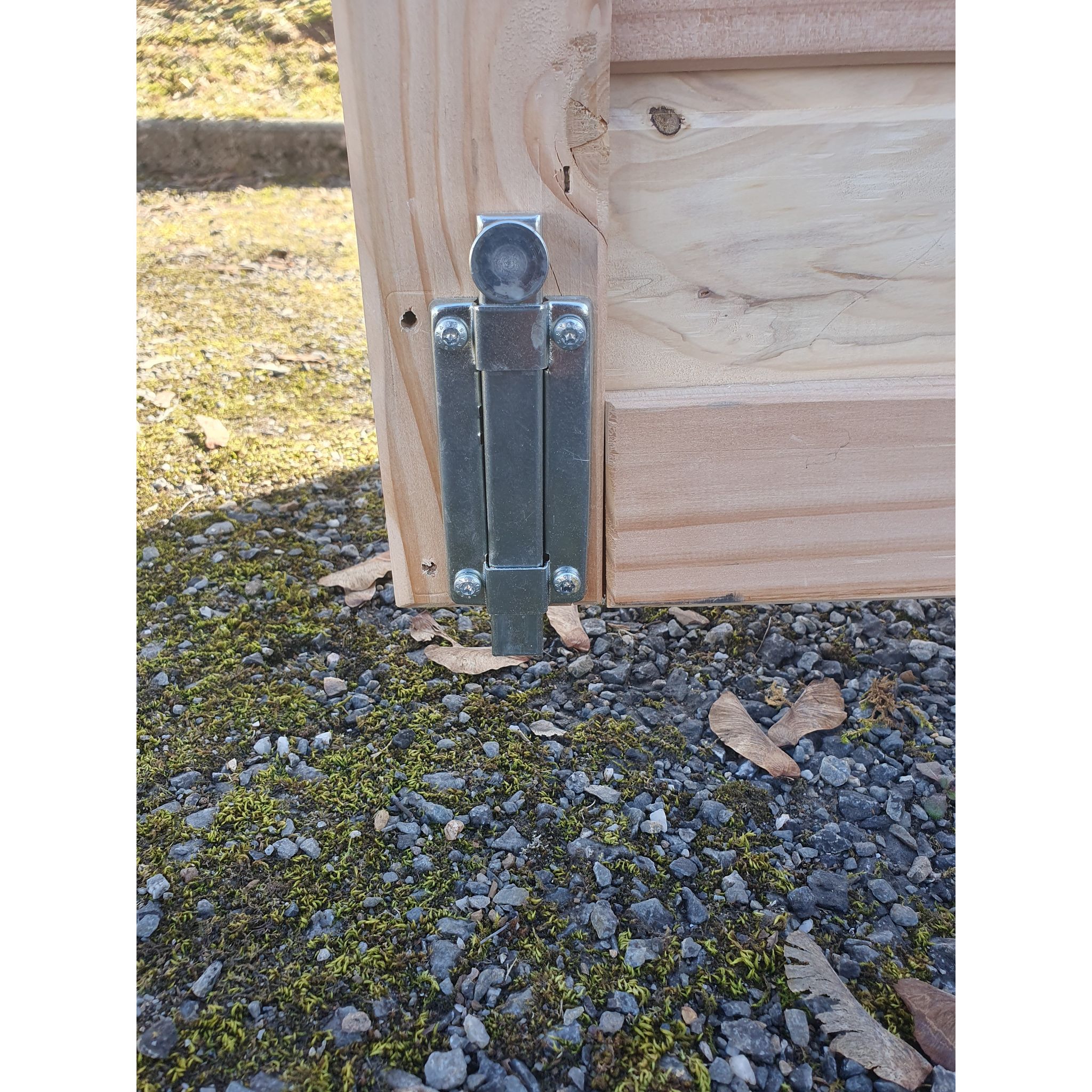Voir la diapositive 5 : KETER Coffre de rangement jardin en bois - 1200L - Made in France - DOUGLAS