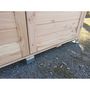 Voir la diapositive 6 : KETER Coffre de rangement jardin en bois - 1200L - Made in France - DOUGLAS