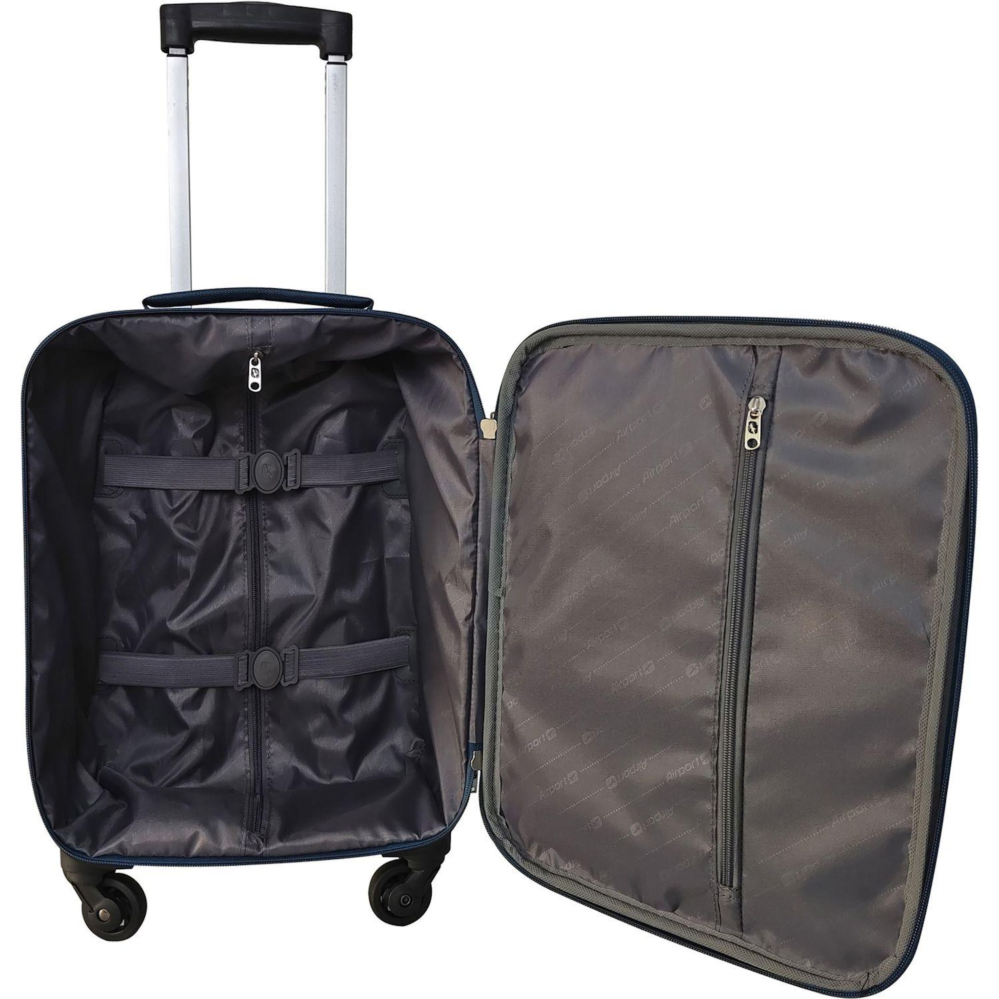 Voir la diapositive 7 : AIRPORT Valise souple Highway 45cm - Bleu
