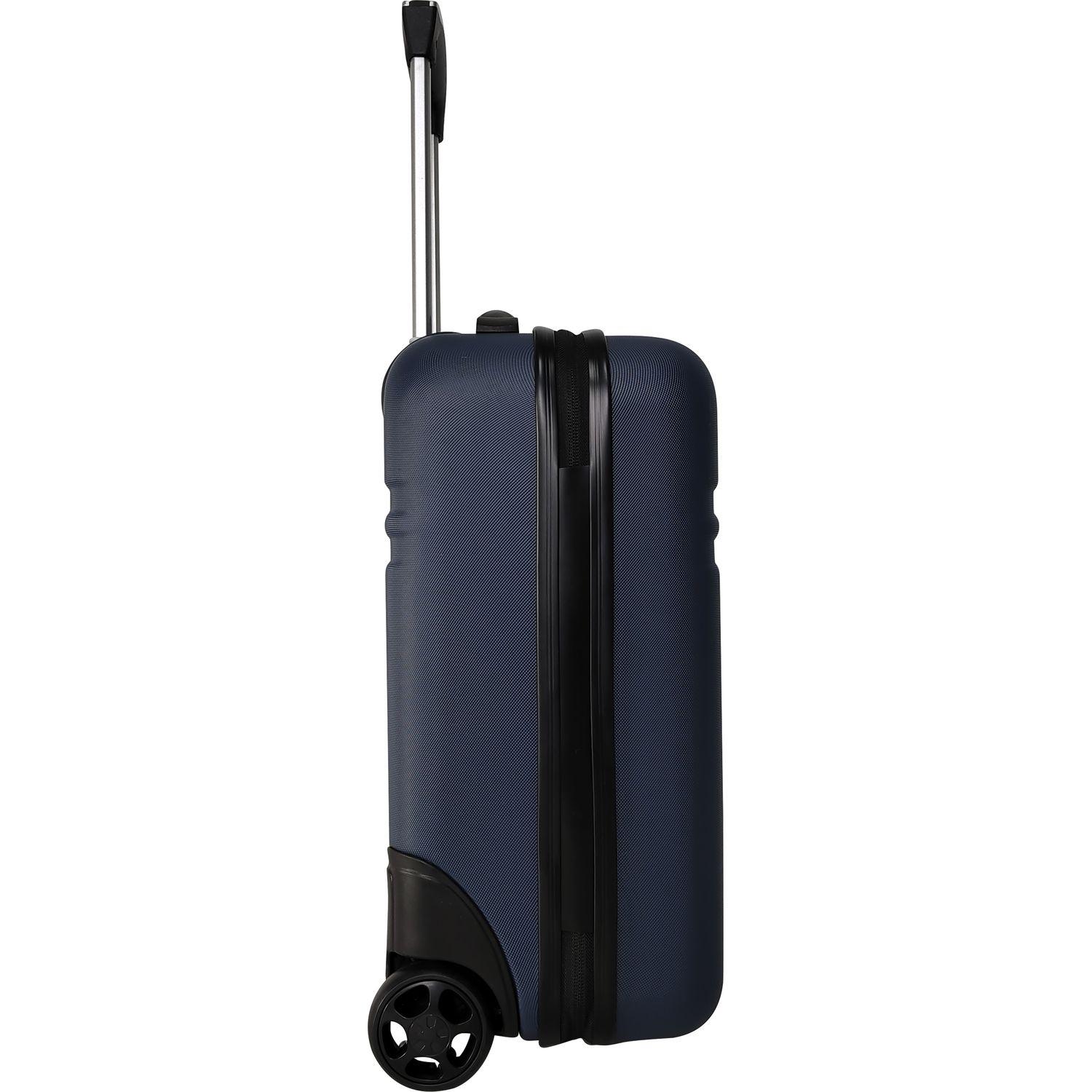 Voir la diapositive 3 : AIRPORT Valise ABS 45cm LINEA - Bleu