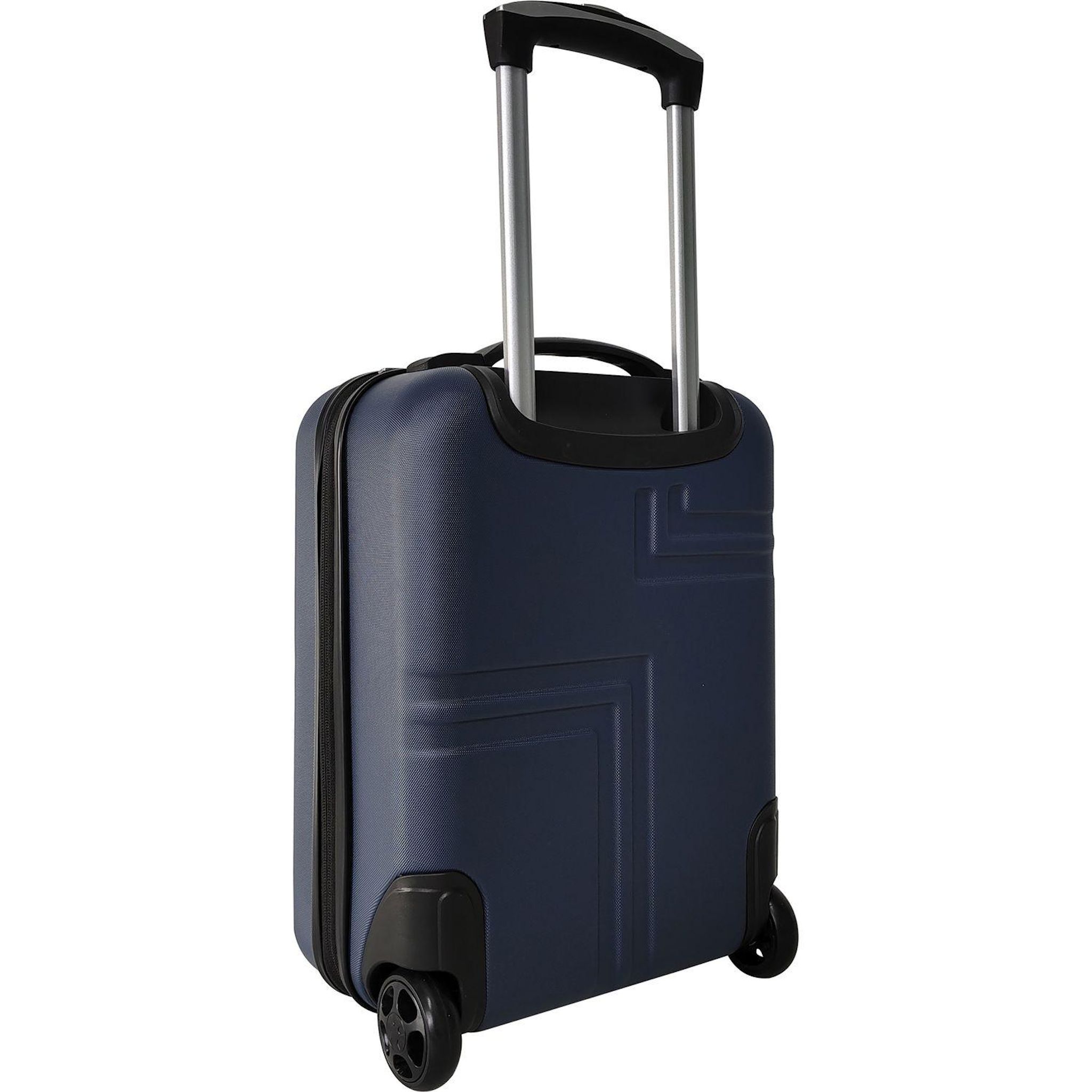 Voir la diapositive 4 : AIRPORT Valise ABS 45cm LINEA - Bleu